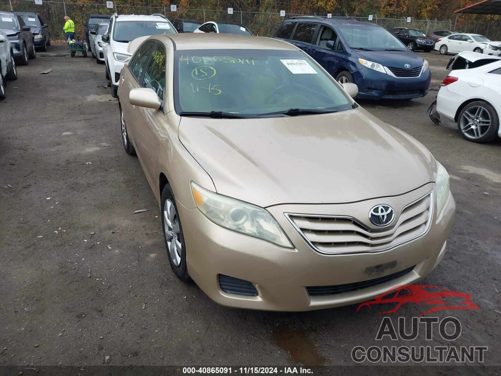 TOYOTA CAMRY 2010 - 4T1BF3EK9AU571611