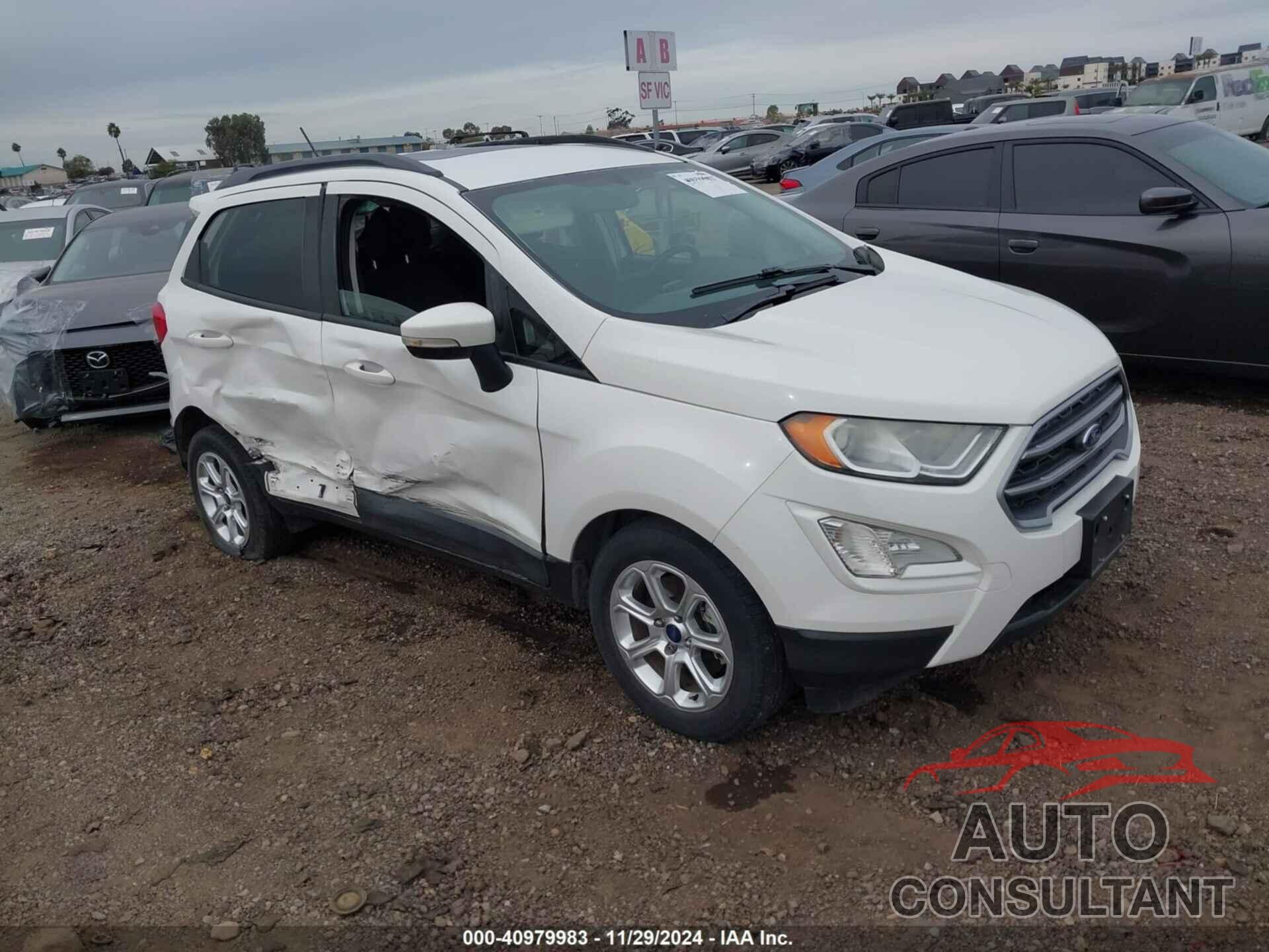 FORD ECOSPORT 2018 - MAJ3P1TE5JC199414