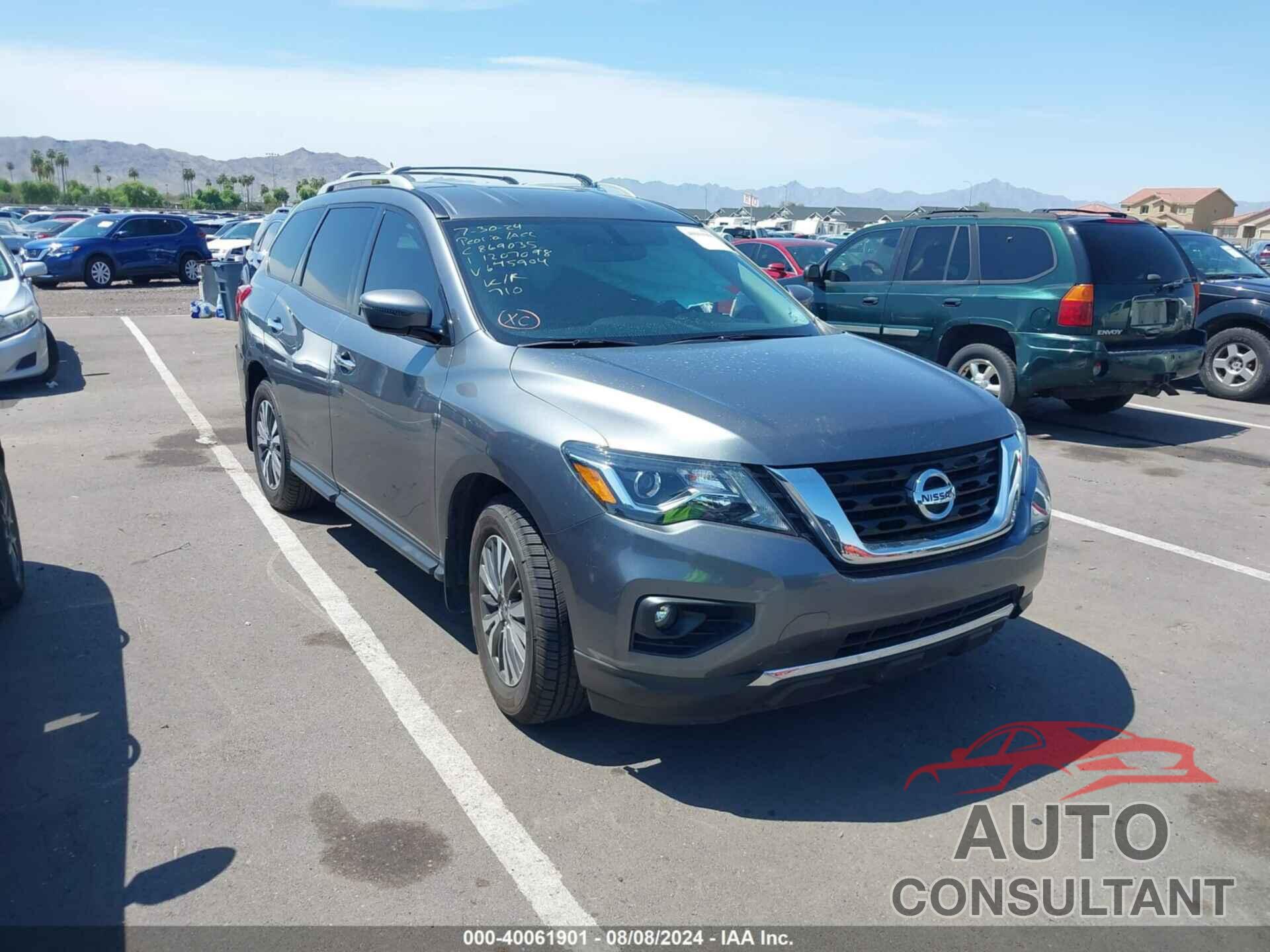 NISSAN PATHFINDER 2017 - 5N1DR2MN3HC645904