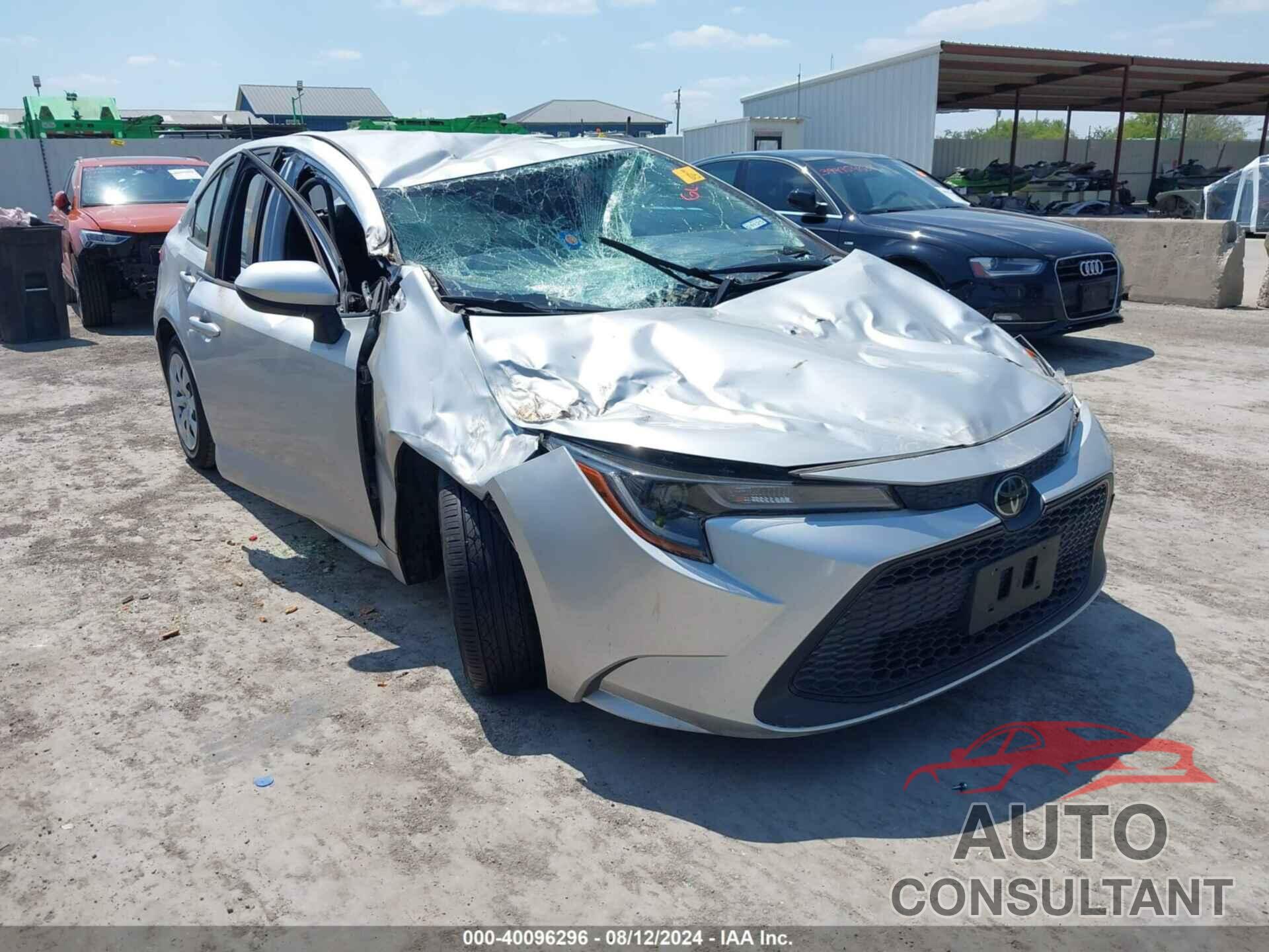 TOYOTA COROLLA 2020 - JTDEPRAE2LJ027134