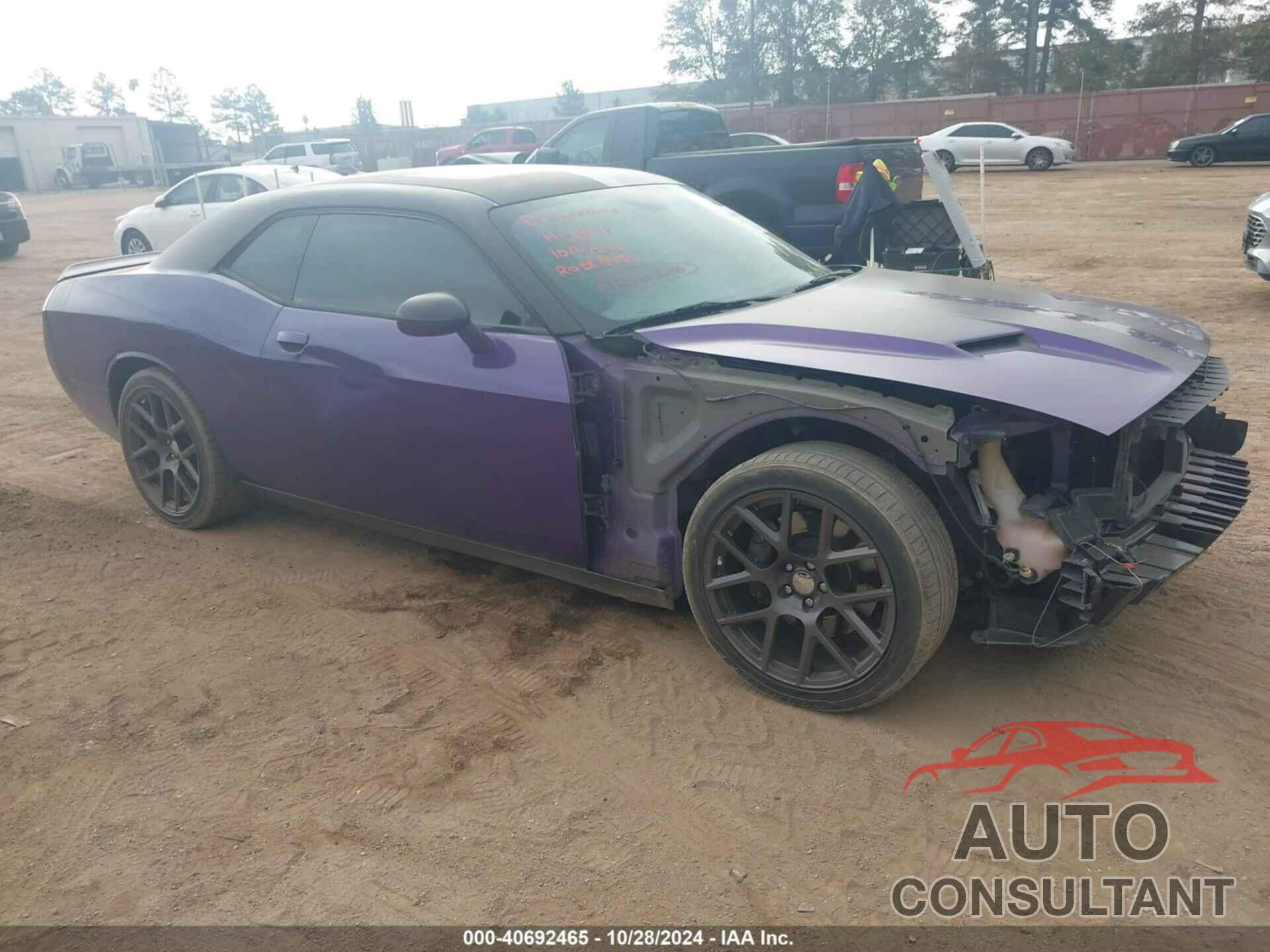 DODGE CHALLENGER 2016 - 2C3CDZFJ3GH202668