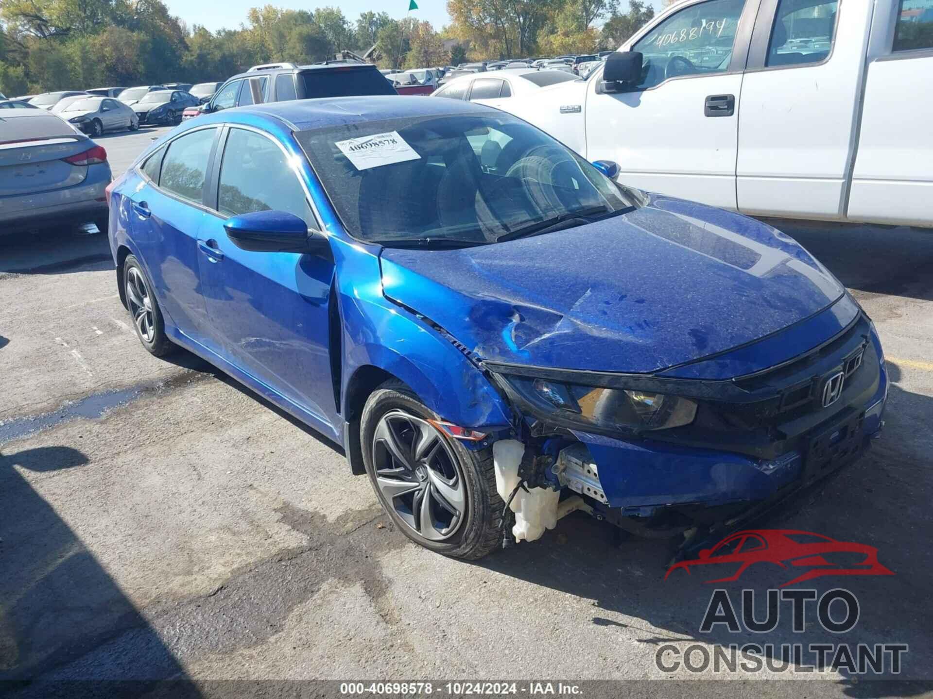 HONDA CIVIC 2019 - 2HGFC2F60KH587308