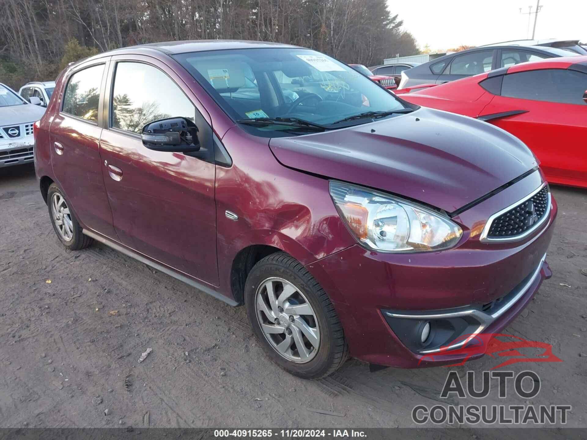 MITSUBISHI MIRAGE 2019 - ML32A4HJ8KH004332