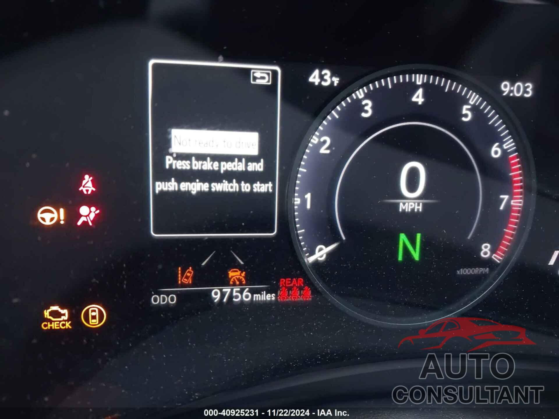 LEXUS NX 350 2023 - 2T2GGCEZ3PC025196
