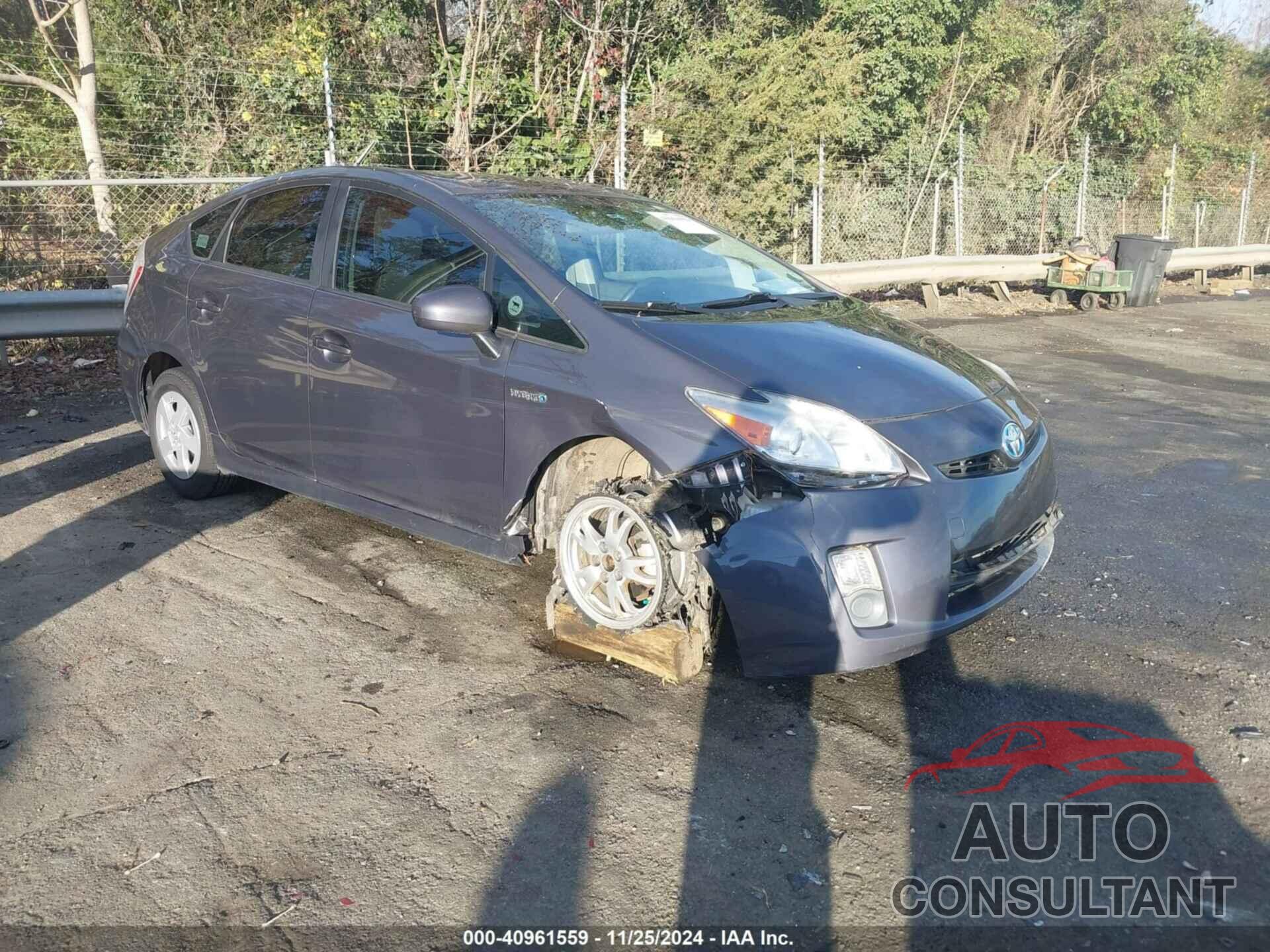 TOYOTA PRIUS 2010 - JTDKN3DU3A0124712