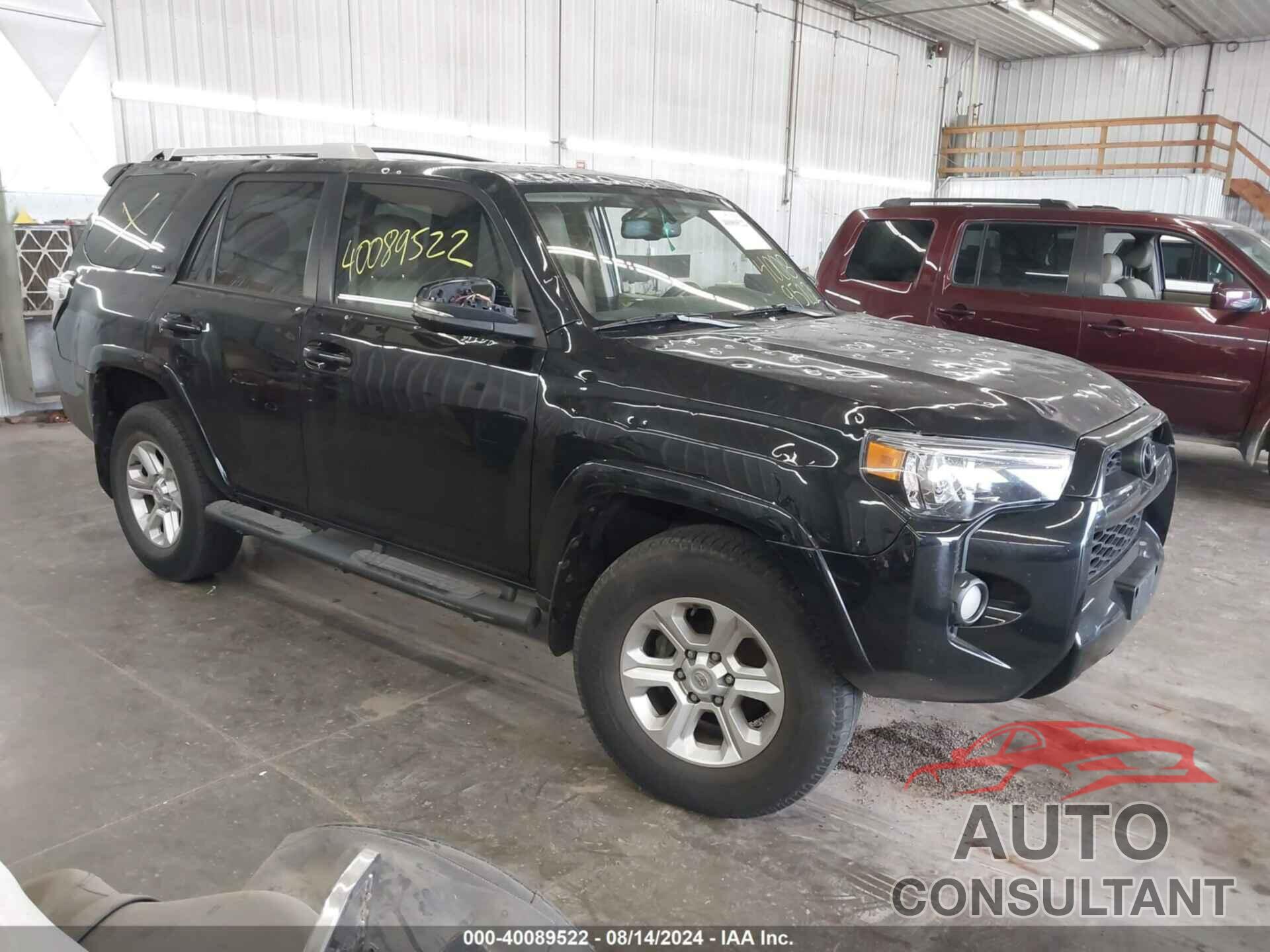 TOYOTA 4RUNNER 2018 - JTEBU5JR4J5505658