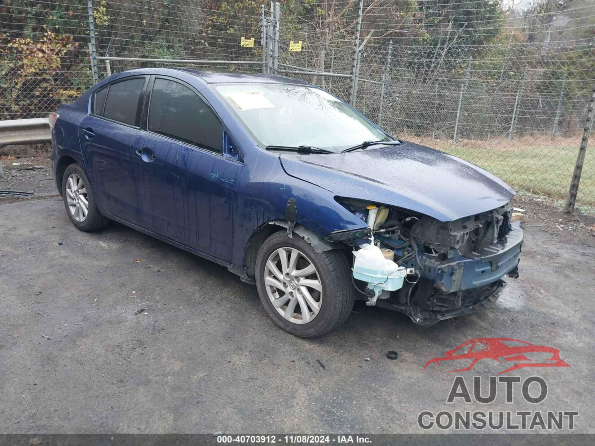 MAZDA MAZDA3 2012 - JM1BL1V83C1612048