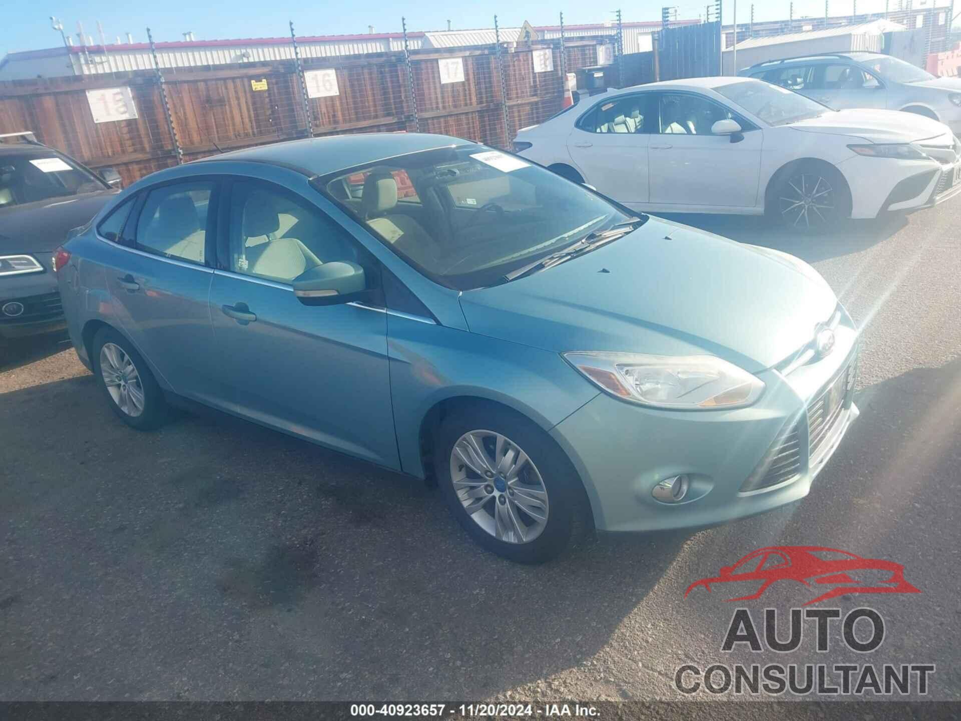 FORD FOCUS 2012 - 1FAHP3H23CL222109