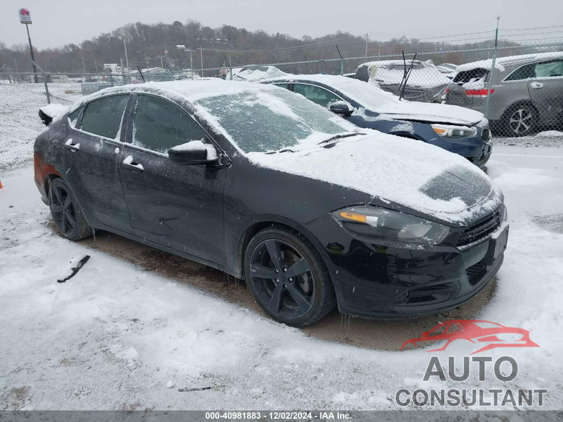 DODGE DART 2016 - 1C3CDFBB7GD592426