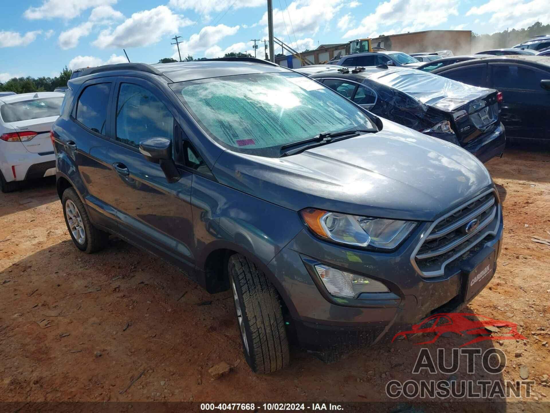 FORD ECOSPORT 2018 - MAJ6P1ULXJC200664