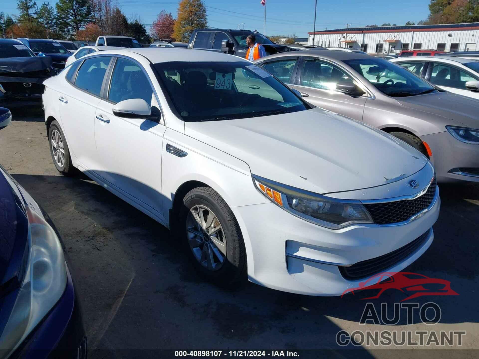 KIA OPTIMA 2016 - 5XXGT4L31GG055309