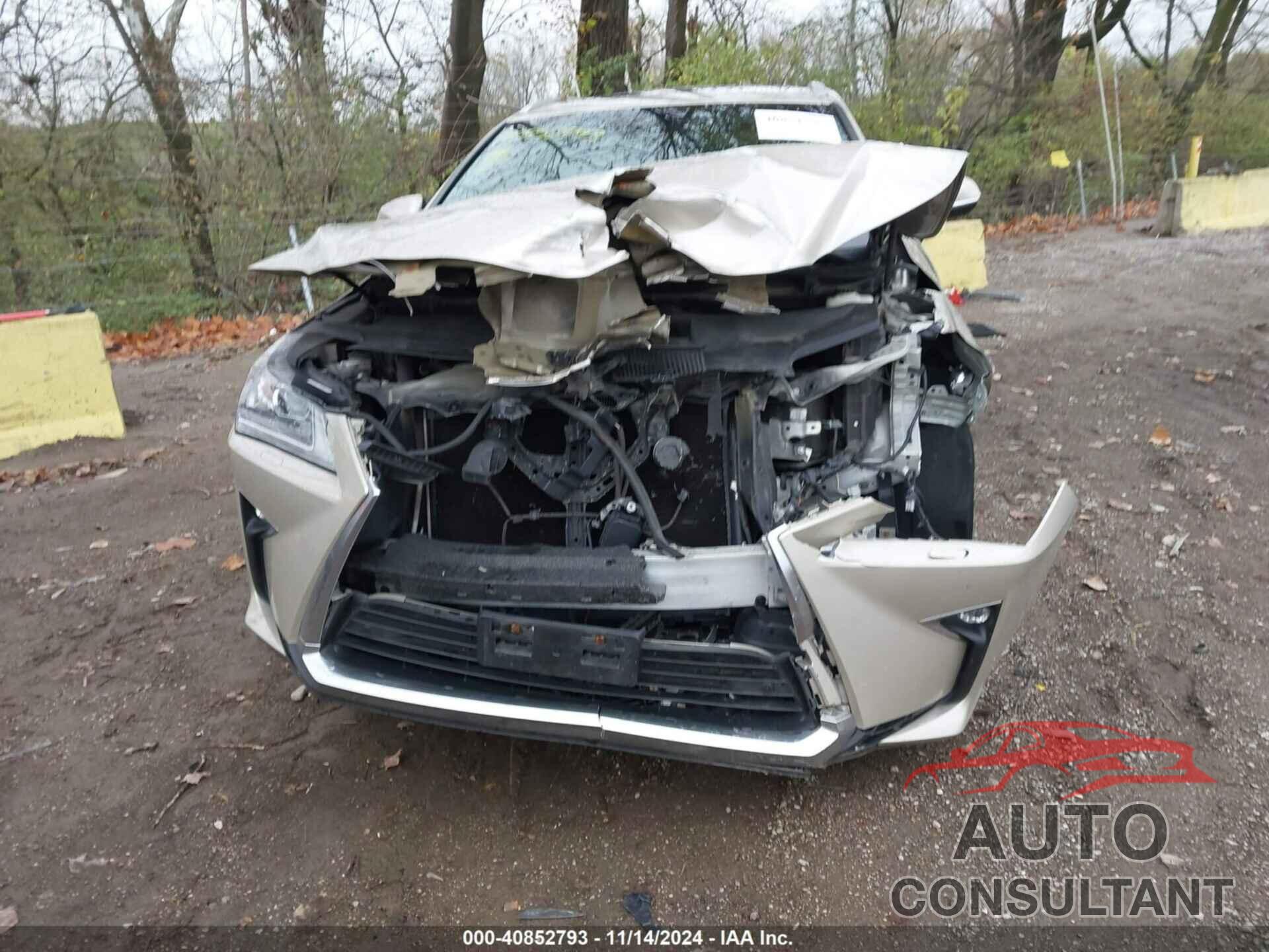 LEXUS RX 350 2017 - 2T2BZMCA0HC070024