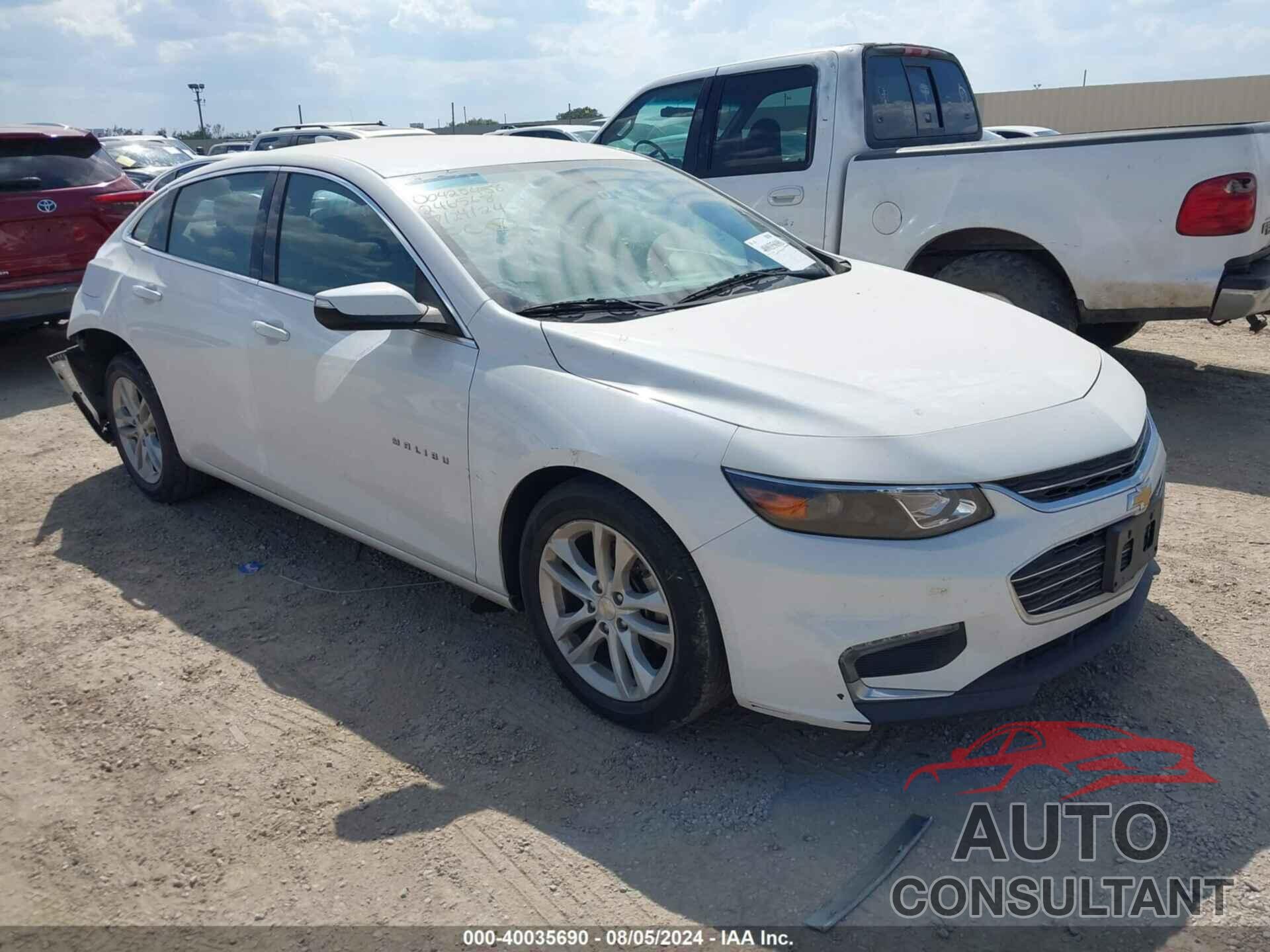 CHEVROLET MALIBU 2017 - 1G1ZE5ST1HF246568