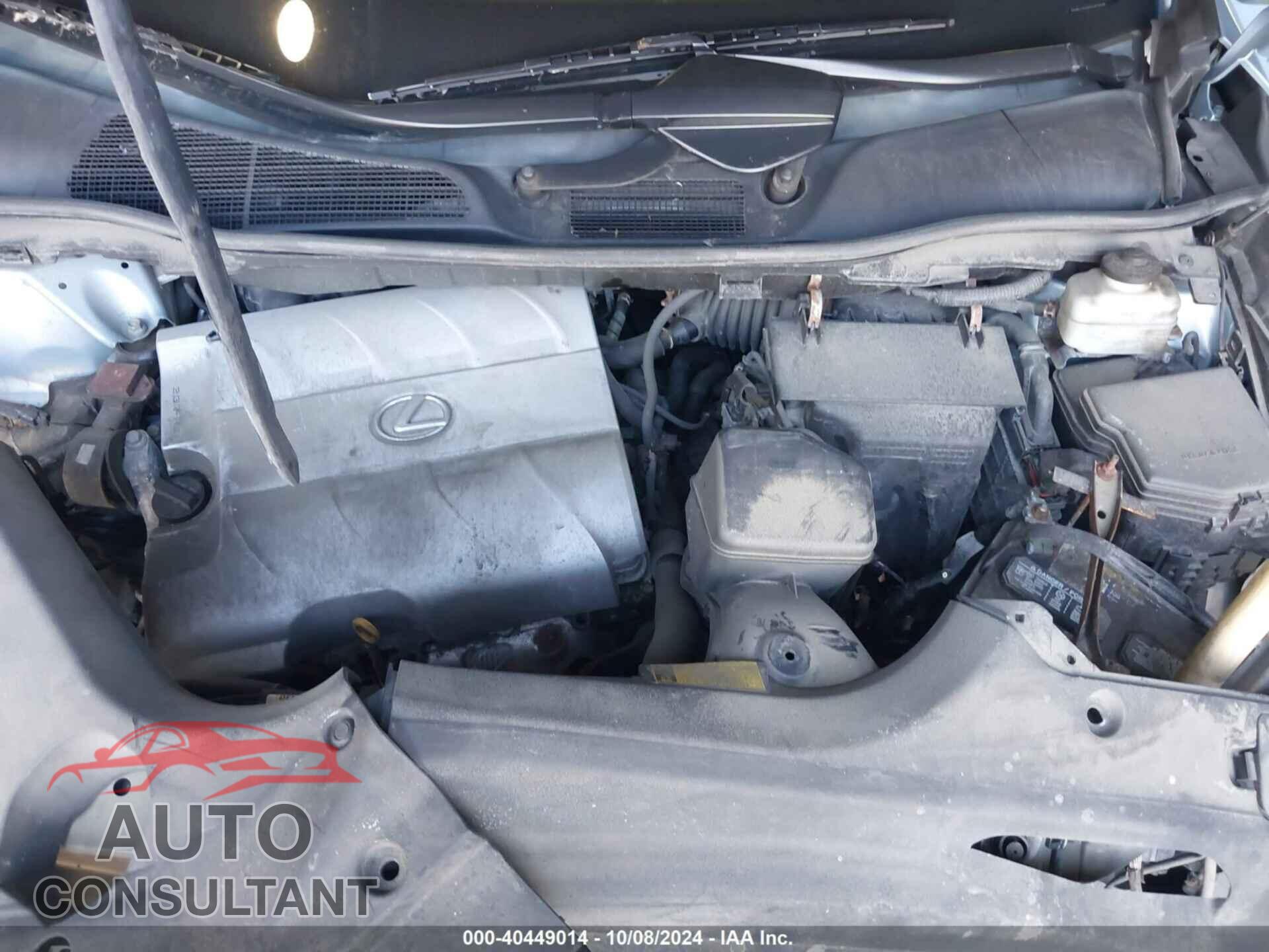 LEXUS RX 350 2012 - 2T2BK1BA9CC152010