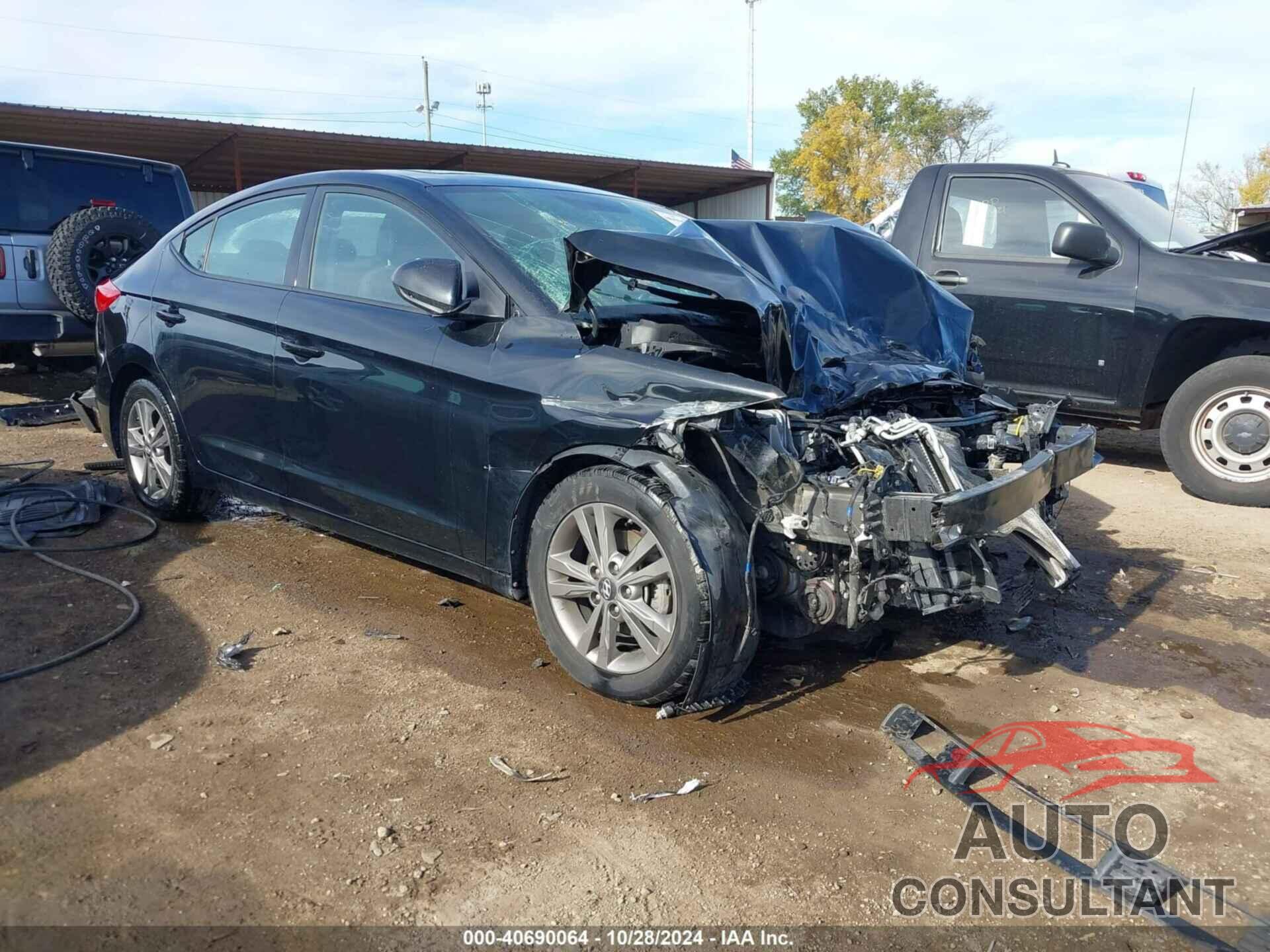 HYUNDAI ELANTRA 2017 - 5NPD84LF6HH133393