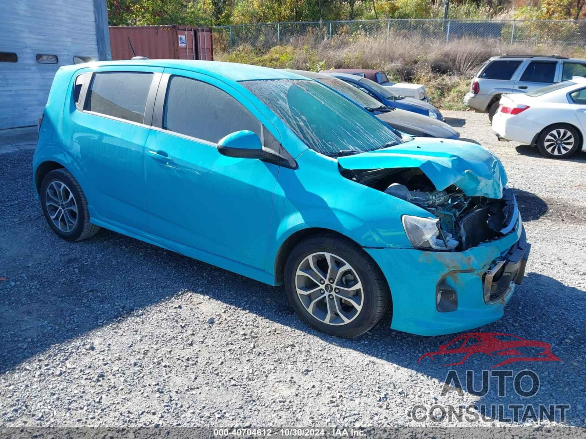 CHEVROLET SONIC 2020 - 1G1JD6SB6L4107554