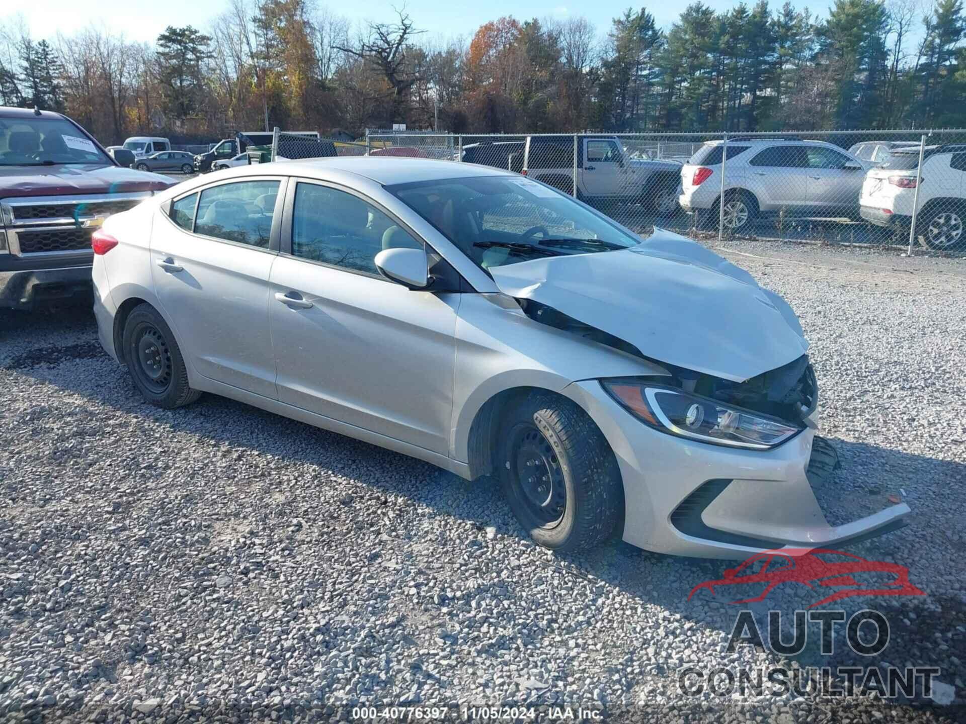 HYUNDAI ELANTRA 2018 - 5NPD74LF8JH369164