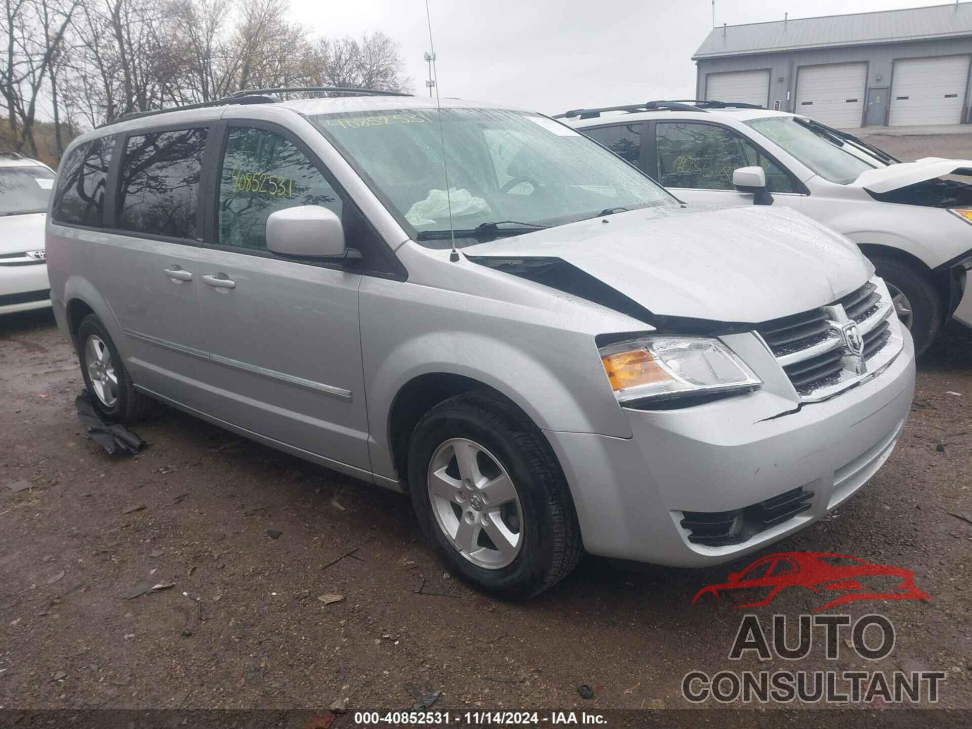 DODGE GRAND CARAVAN 2009 - 2D8HN54189R666869