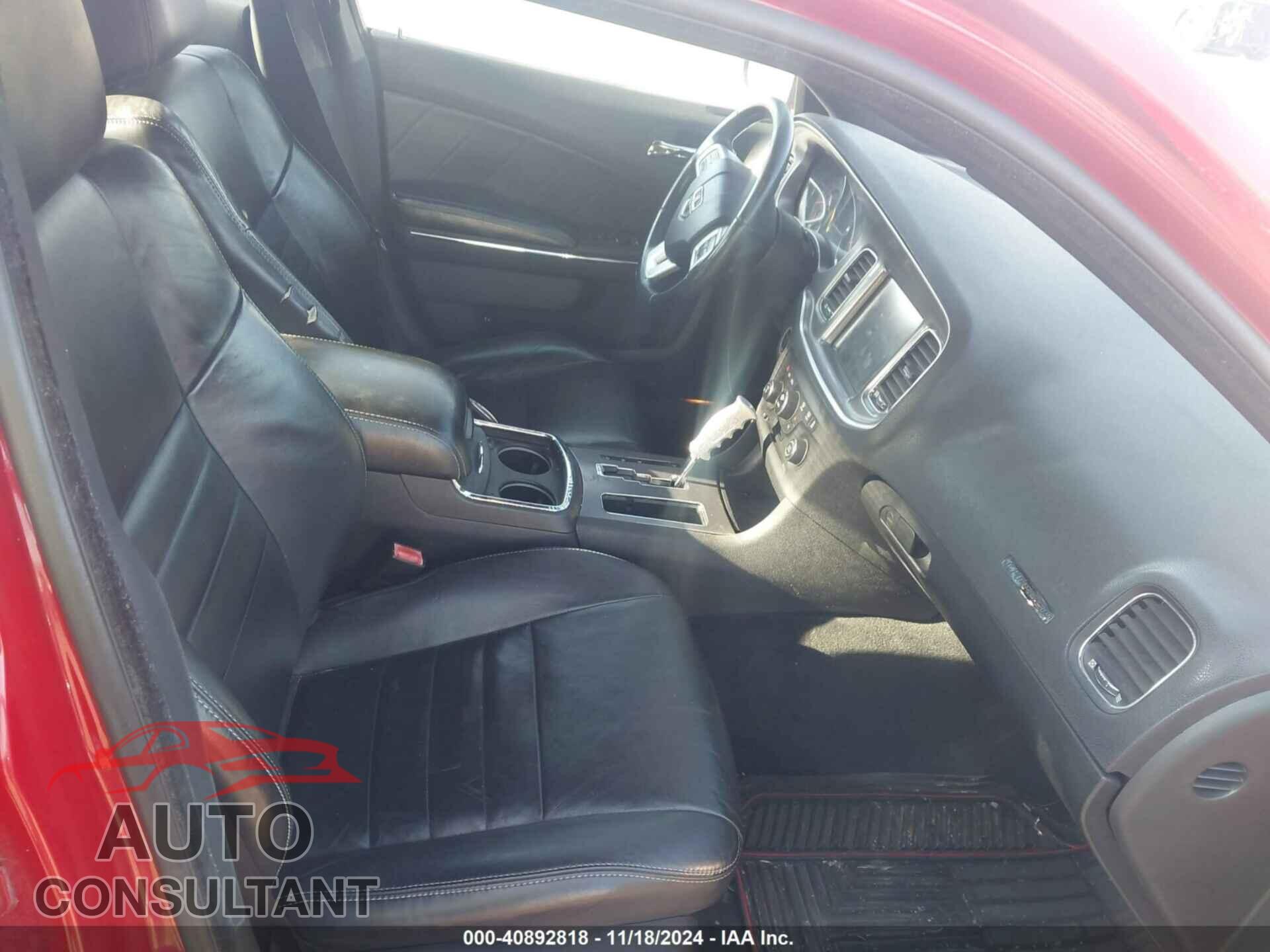 DODGE CHARGER 2012 - 2C3CDXCT2CH154696
