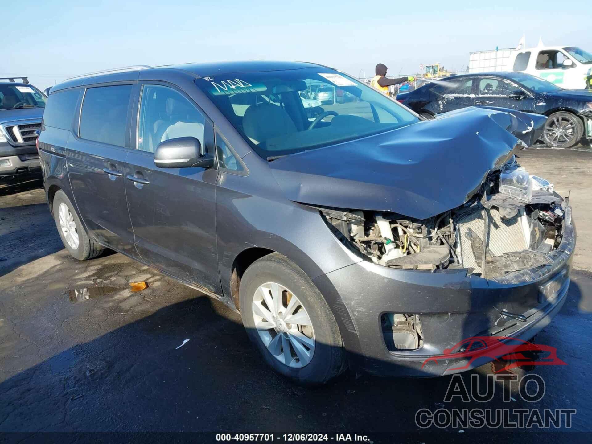 KIA SEDONA 2016 - KNDMB5C14G6197243