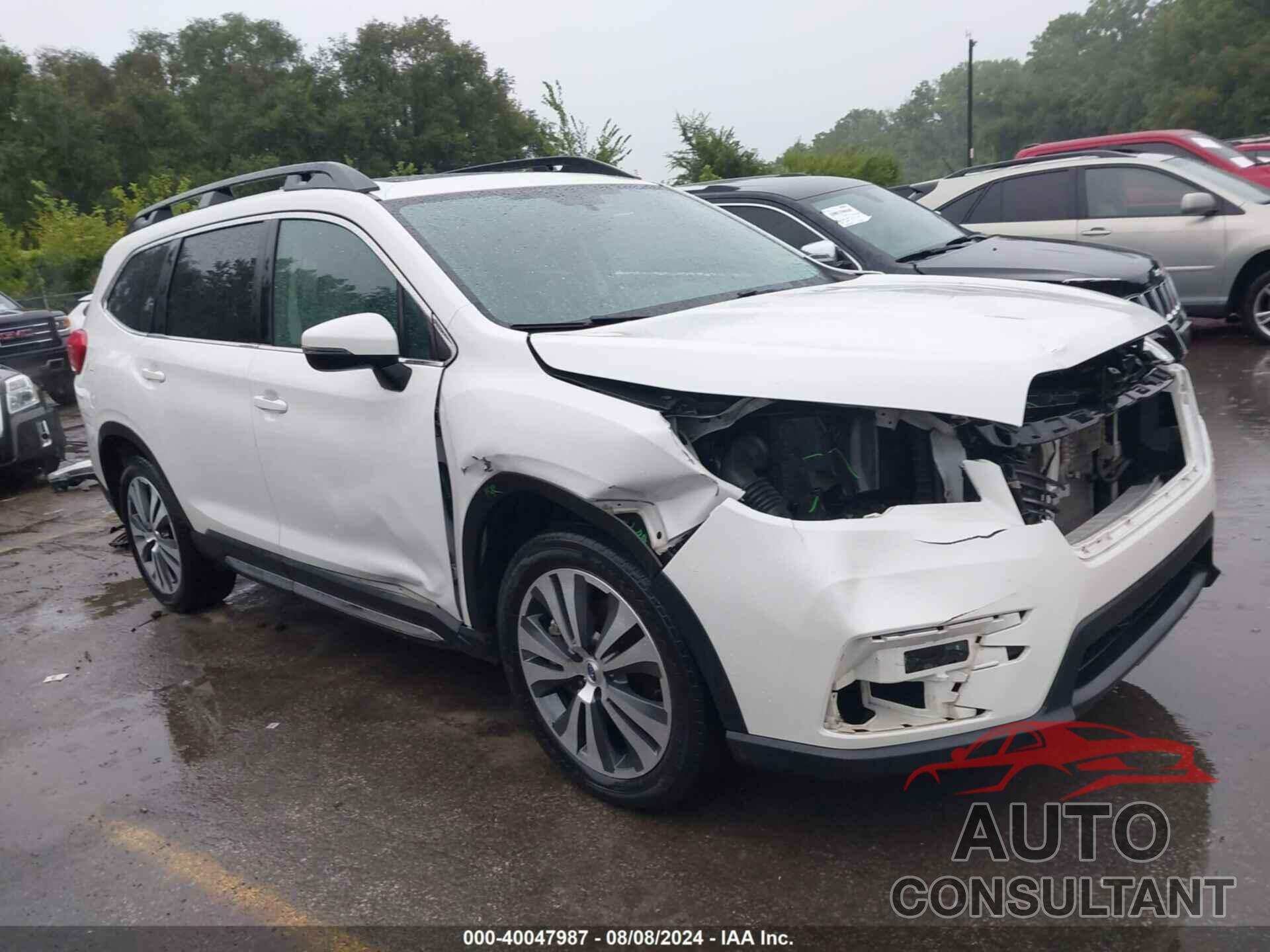 SUBARU ASCENT 2019 - 4S4WMAPD9K3456864