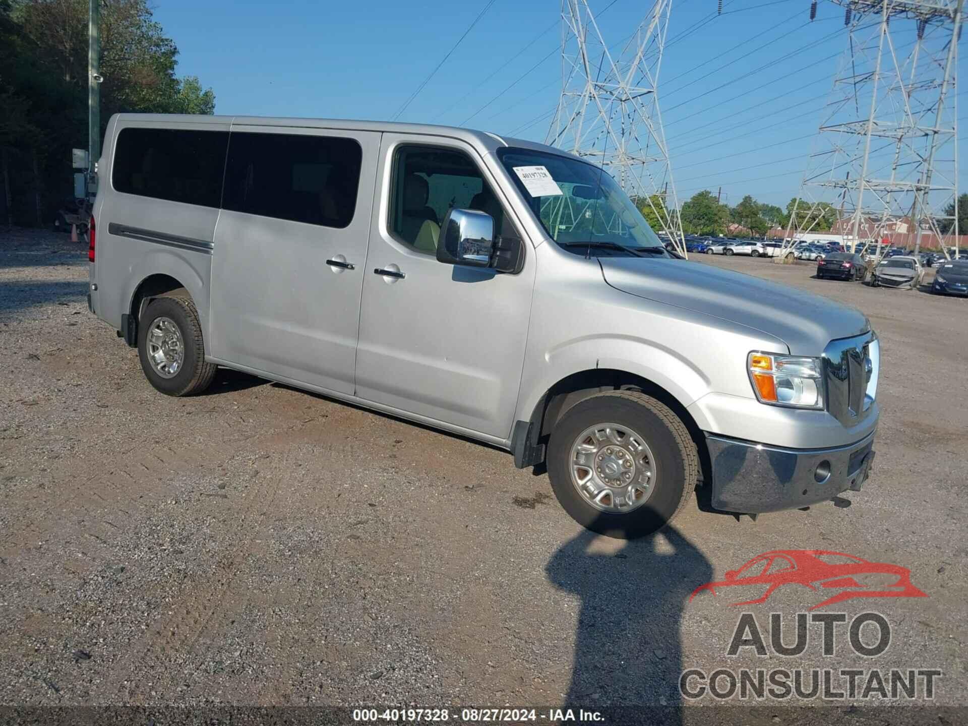 NISSAN NV PASSENGER NV3500 HD 2017 - 5BZAF0AA1HN852611