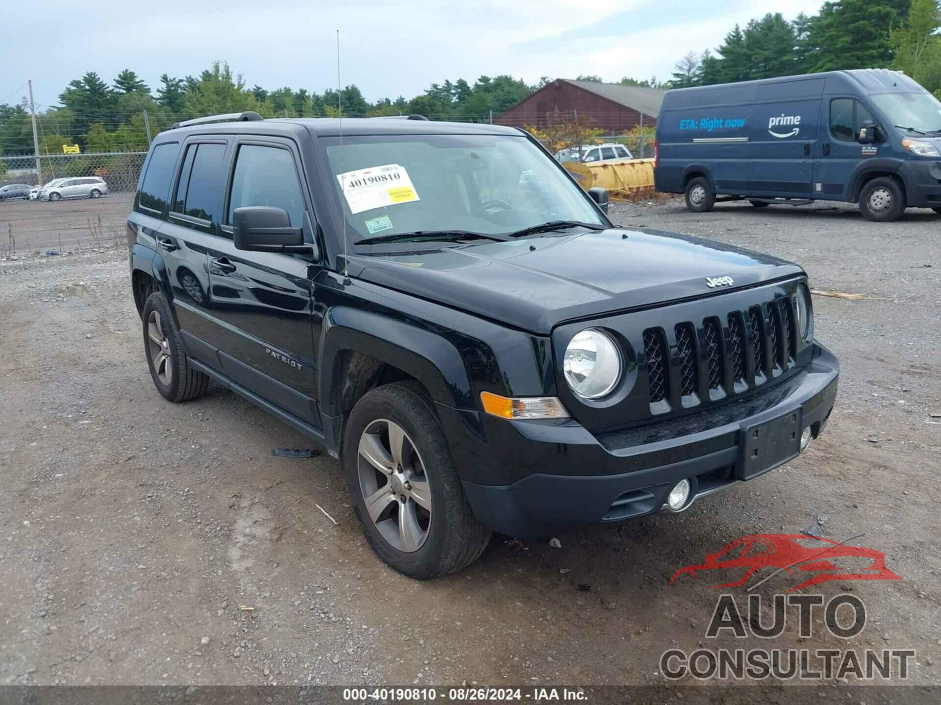 JEEP PATRIOT 2017 - 1C4NJRFB6HD196238