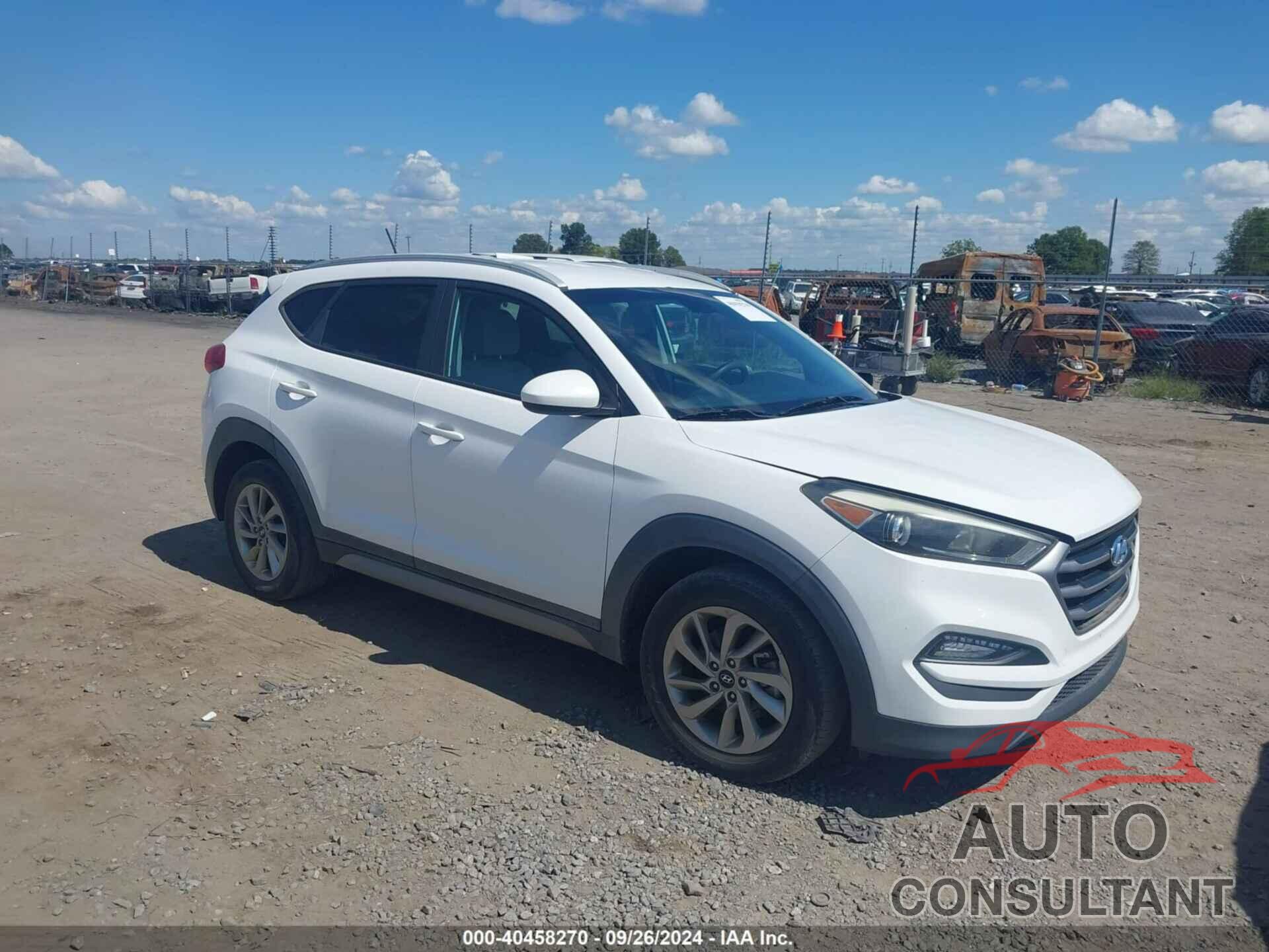 HYUNDAI TUCSON 2017 - KM8J3CA41HU297505