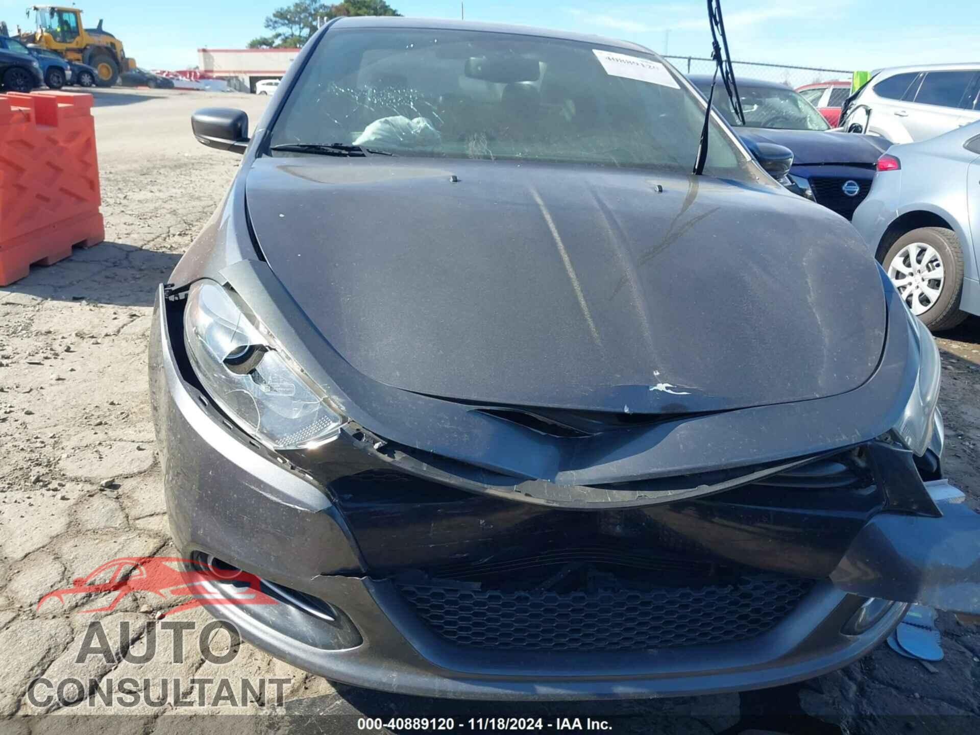 DODGE DART 2015 - 1C3CDFEB6FD278924