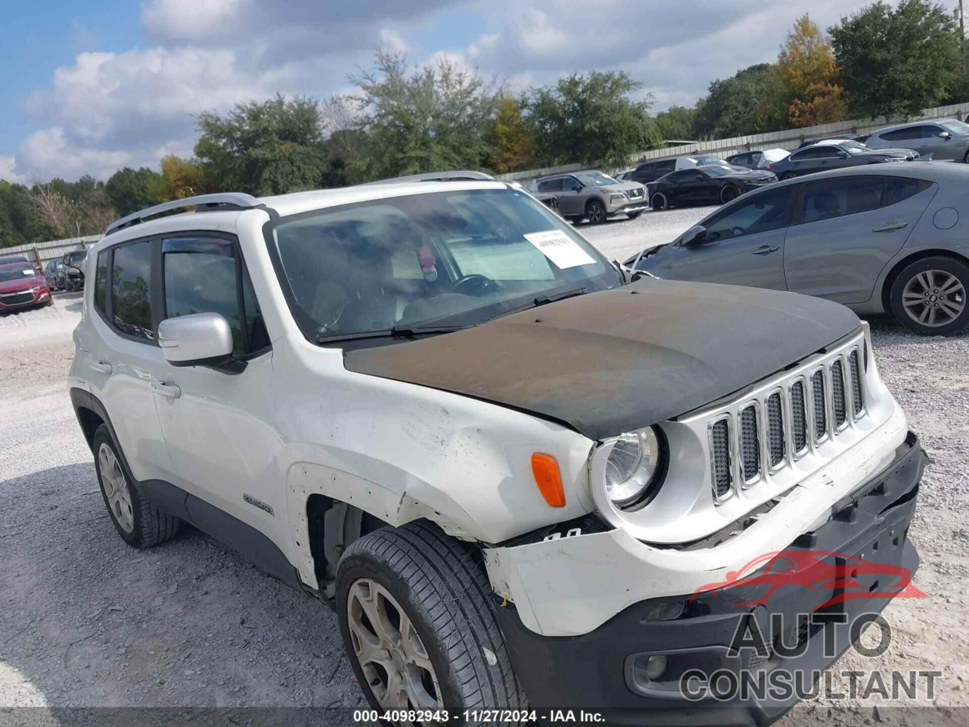 JEEP RENEGADE 2016 - ZACCJBDT2GPC73021