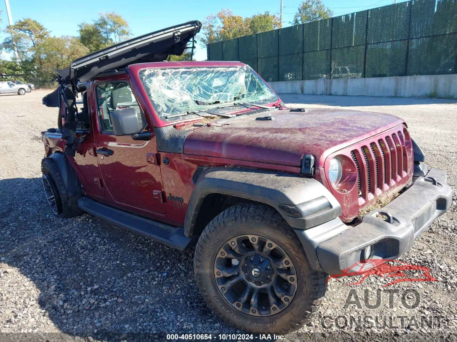 JEEP WRANGLER UNLIMITED 2022 - 1C4HJXDG9NW148426