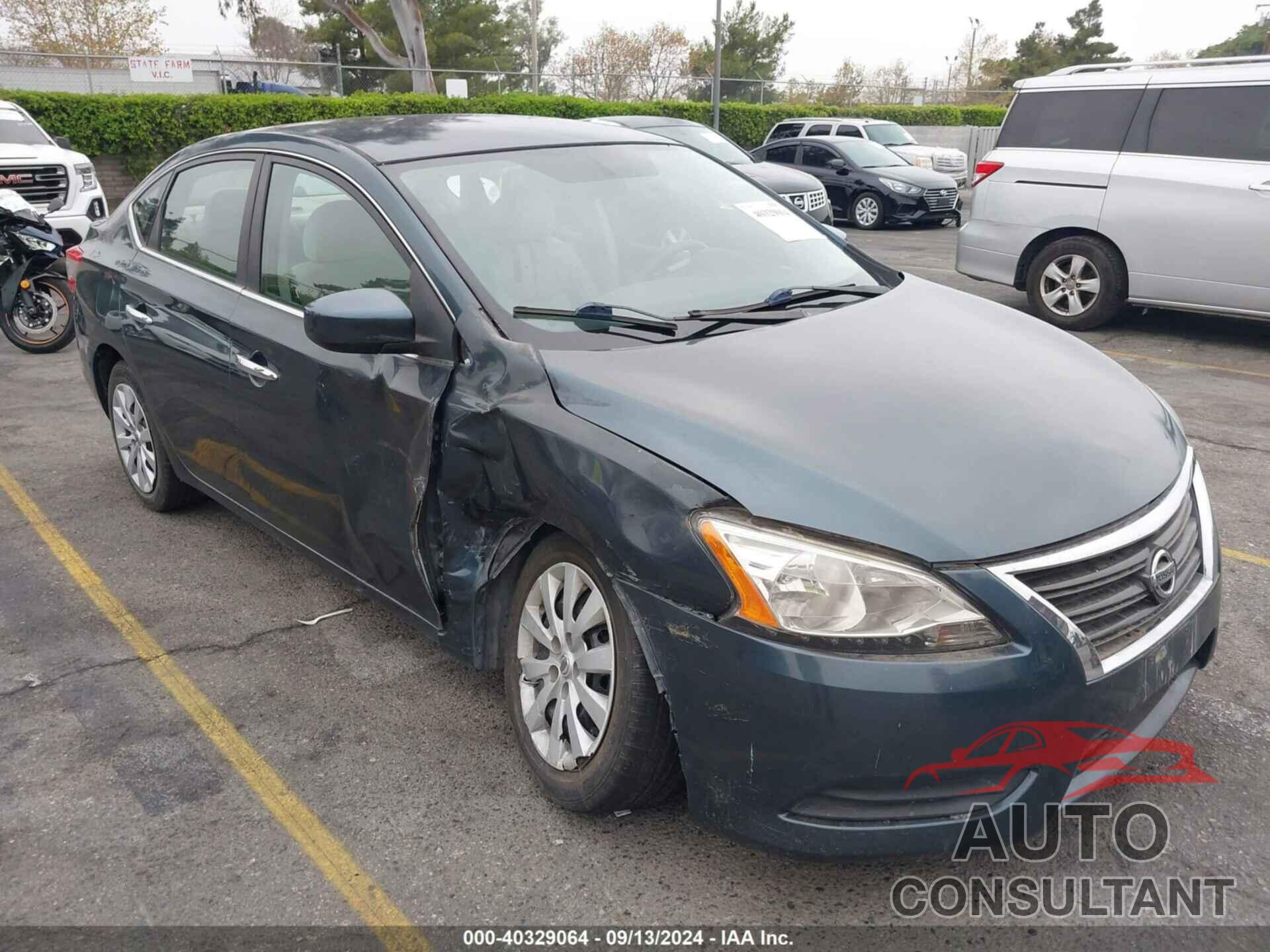 NISSAN SENTRA 2014 - 3N1AB7AP6EY247185