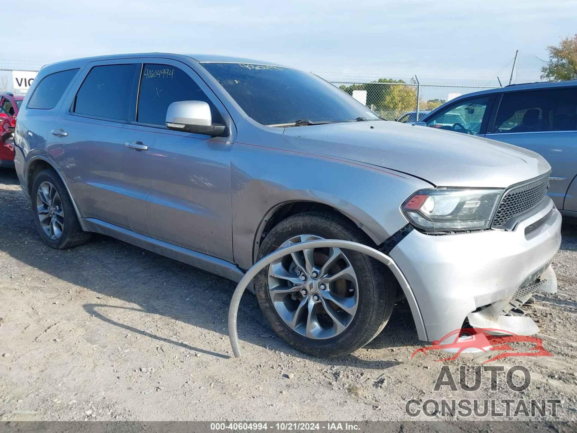 DODGE DURANGO 2019 - 1C4RDJDG8KC780257