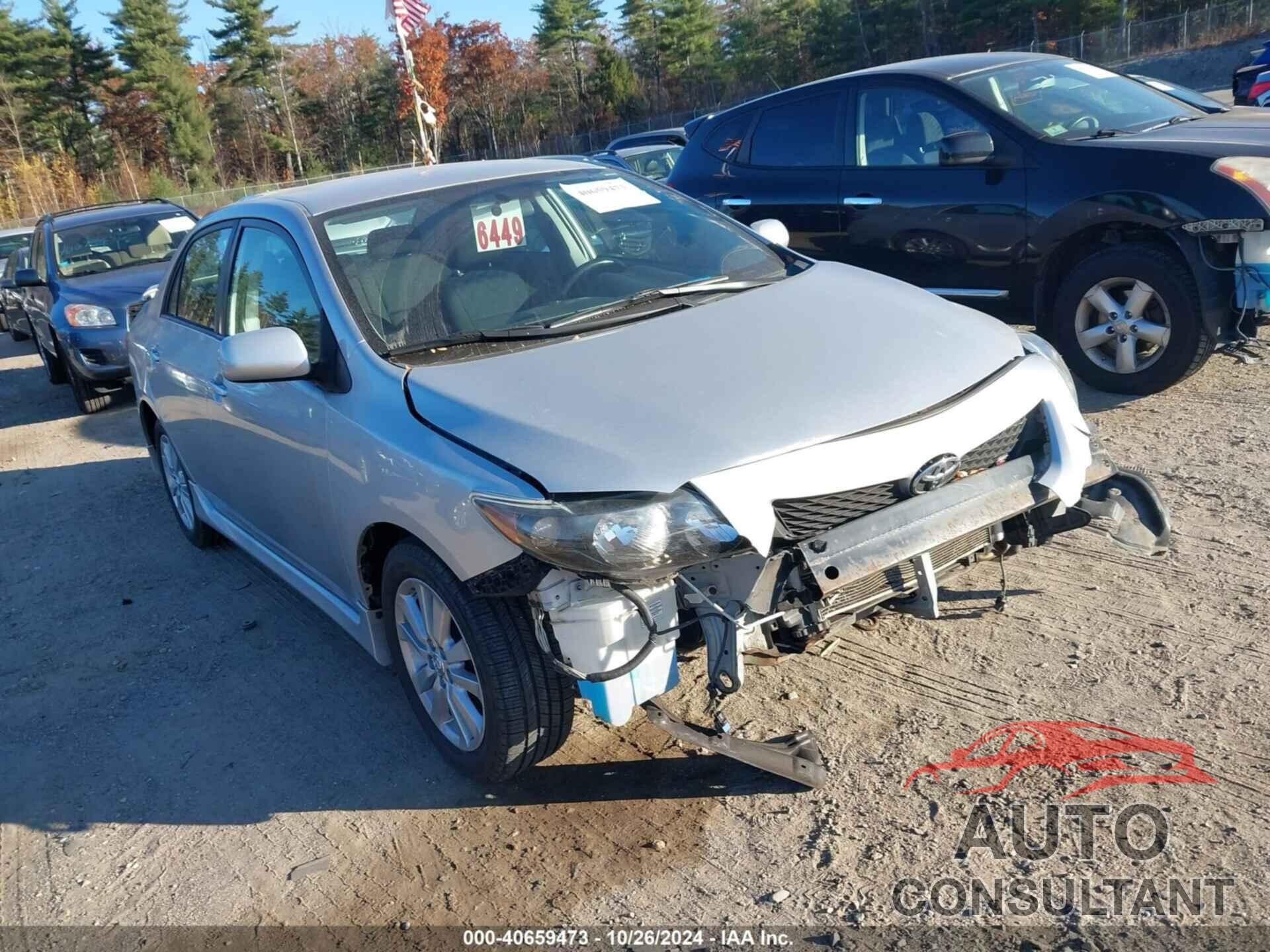 TOYOTA COROLLA 2010 - 2T1BU4EE9AC308199