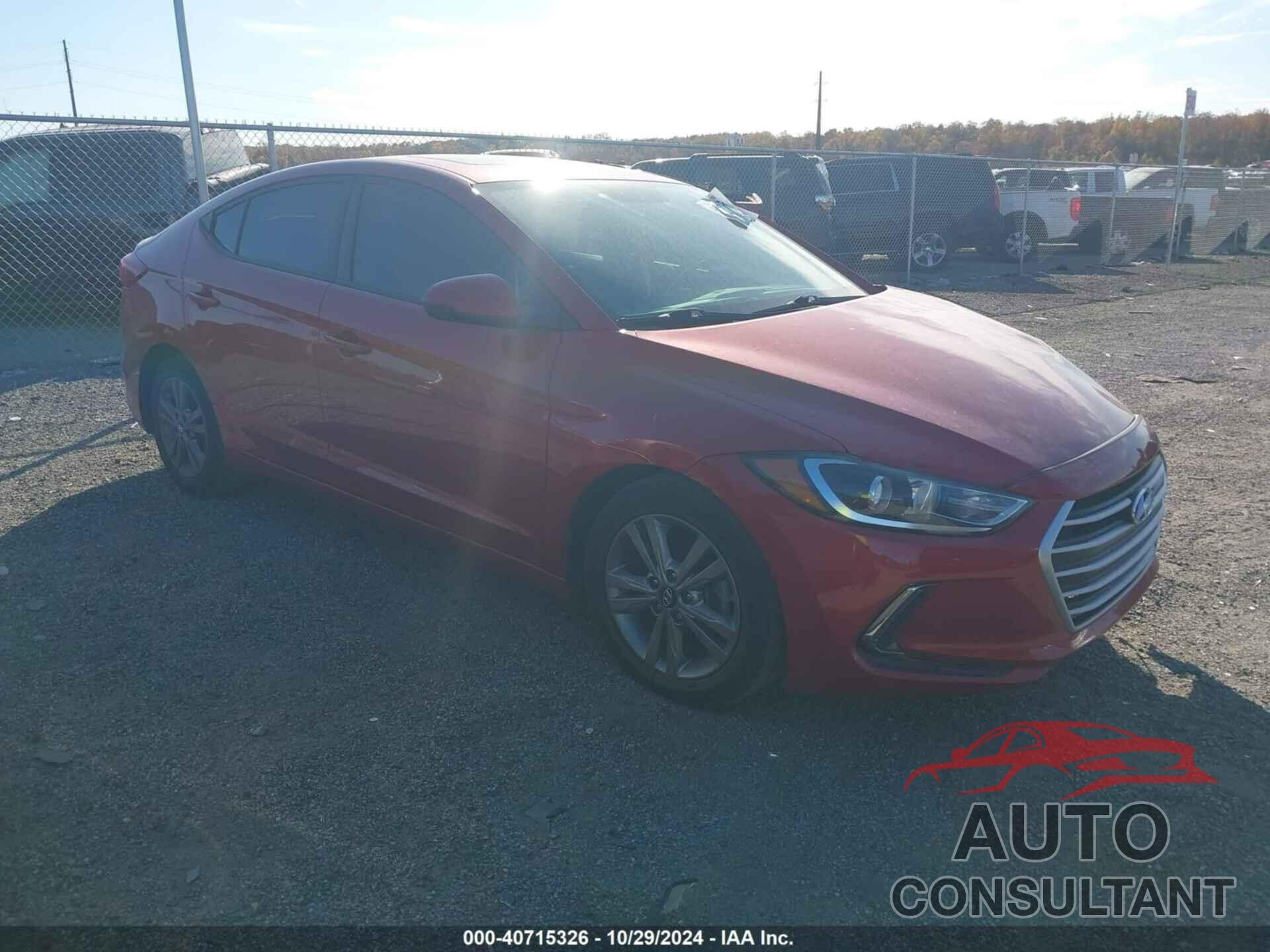 HYUNDAI ELANTRA 2017 - 5NPD84LF5HH119890