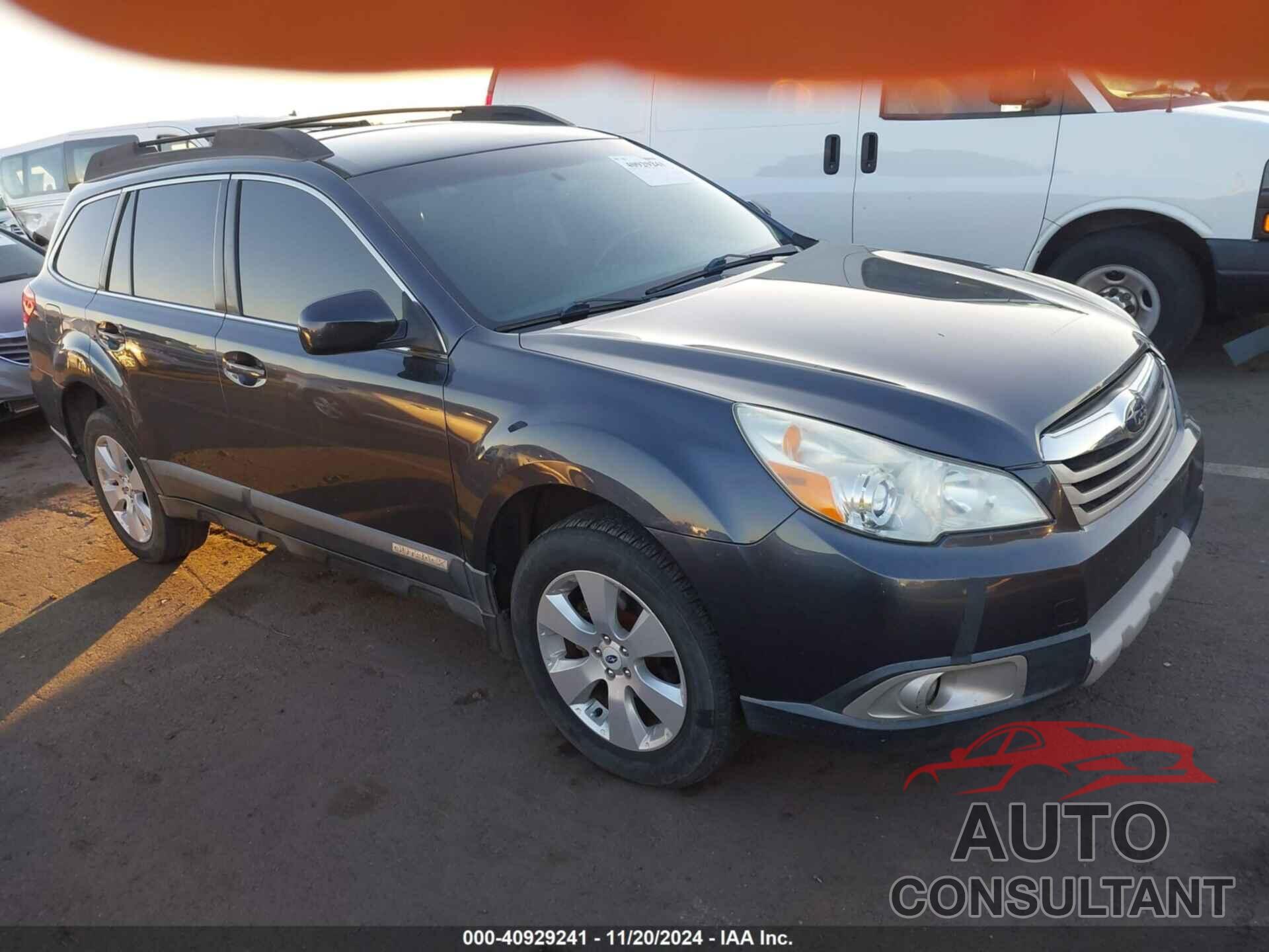 SUBARU OUTBACK 2012 - 4S4BRCJC7C3265991