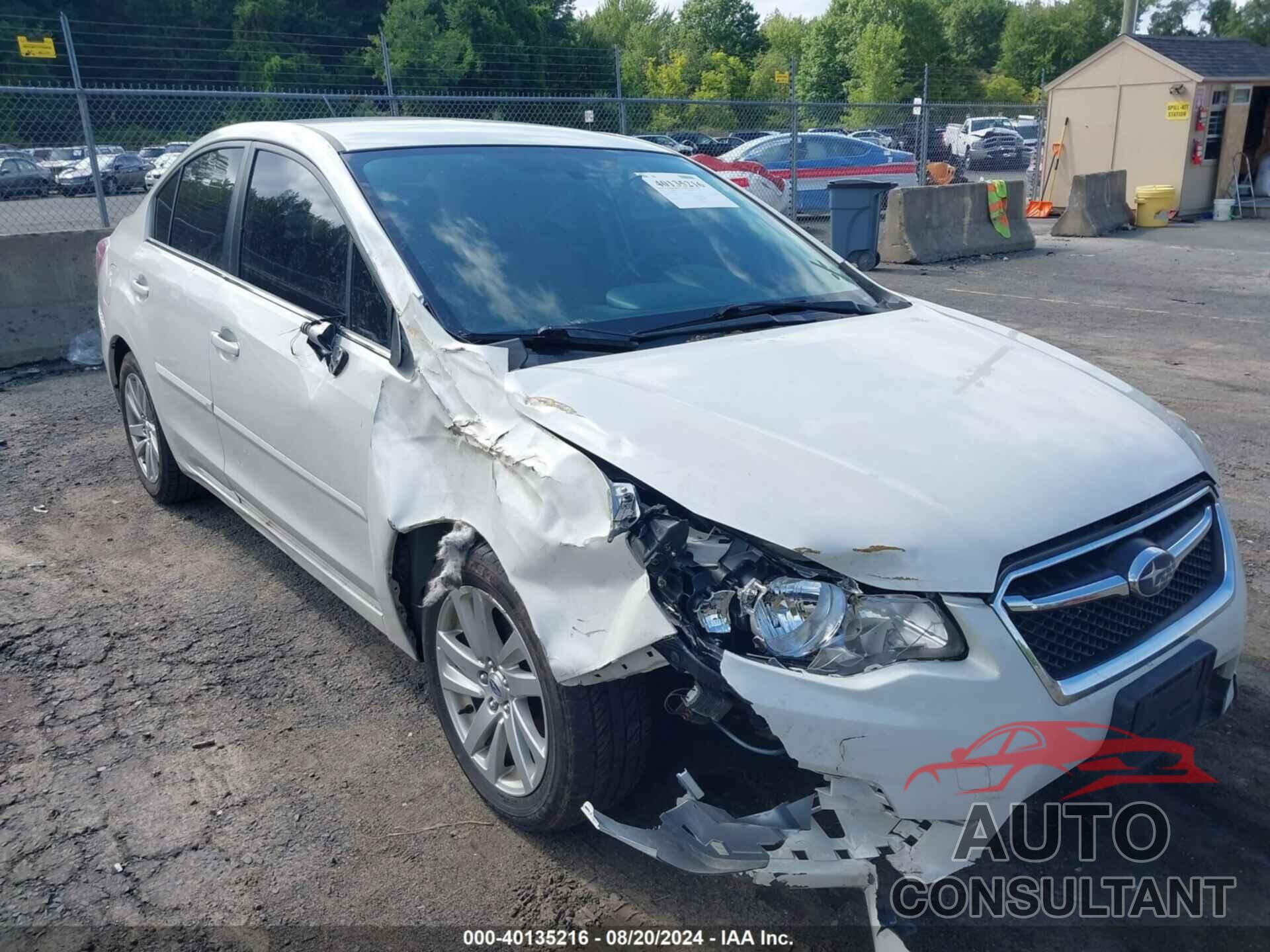 SUBARU IMPREZA 2016 - JF1GJAB65GH004324