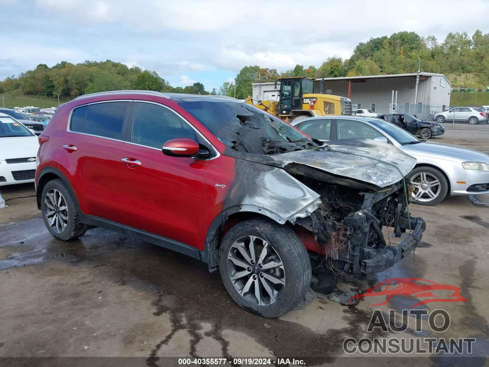 KIA SPORTAGE 2017 - KNDPNCAC0H7247581