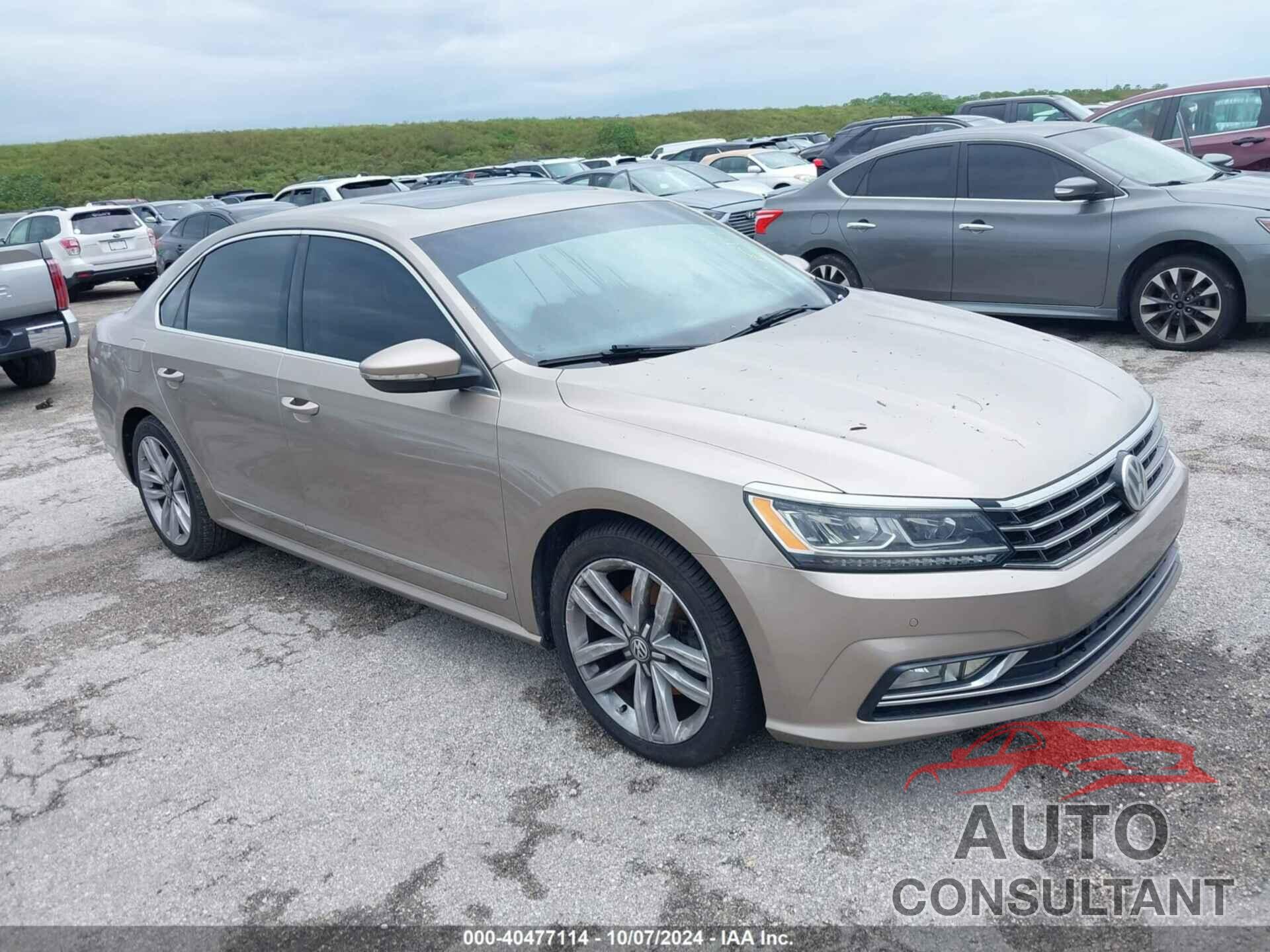 VOLKSWAGEN PASSAT 2017 - 1VWGT7A36HC056989