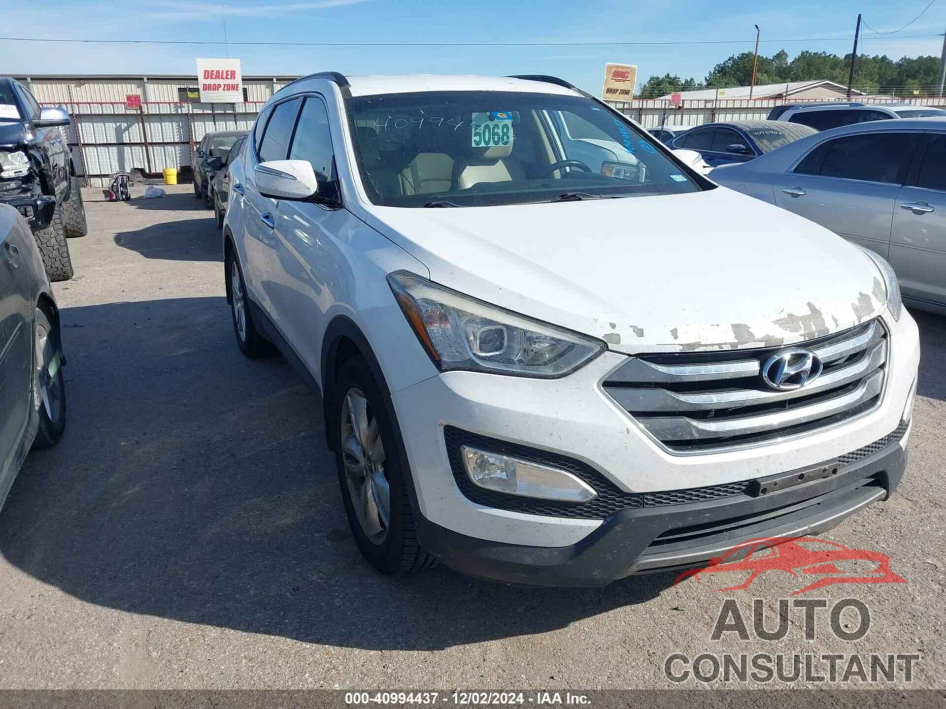 HYUNDAI SANTA FE SPORT 2014 - 5XYZU3LA0EG172581