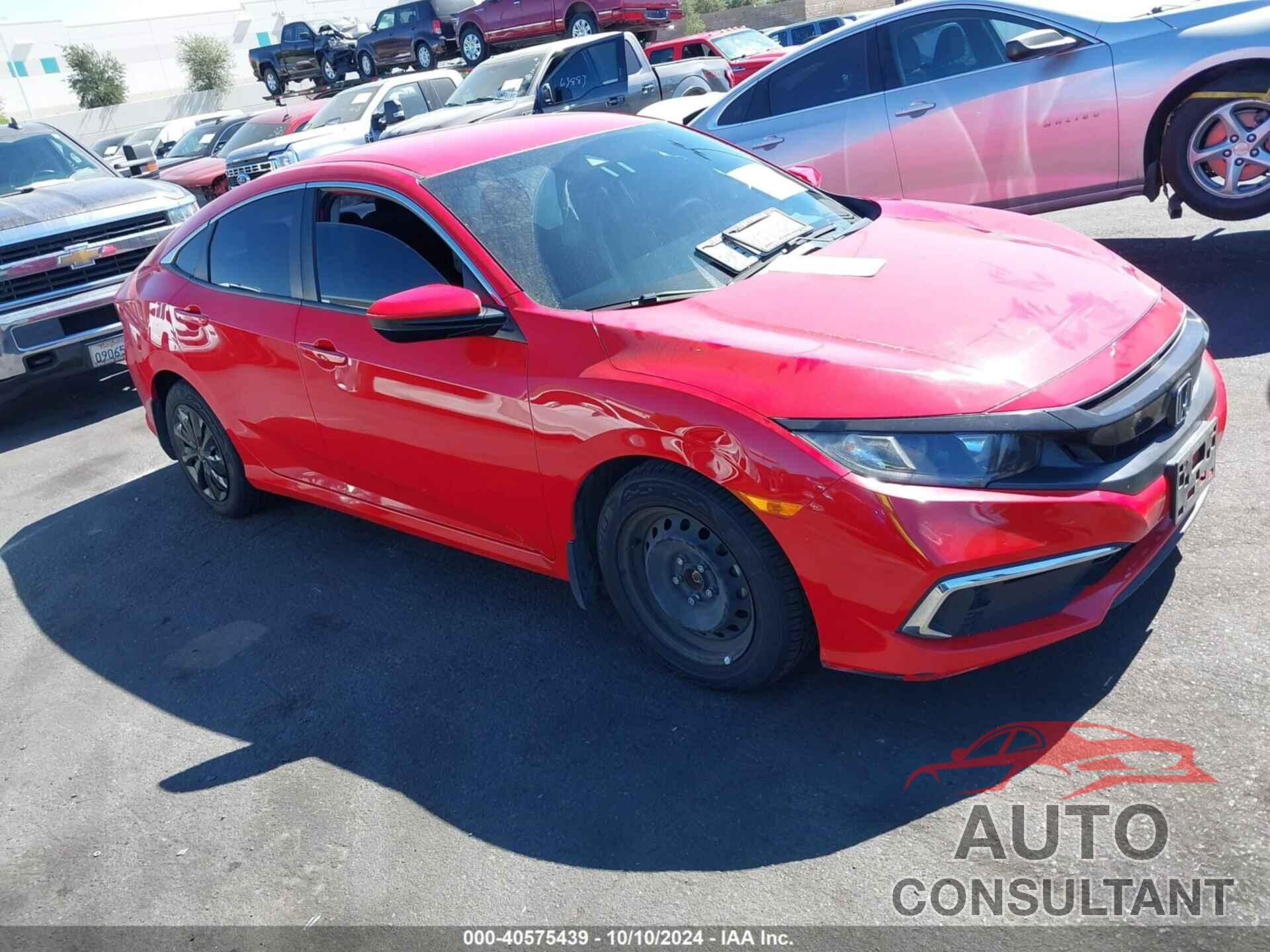 HONDA CIVIC 2019 - 2HGFC2F66KH530417