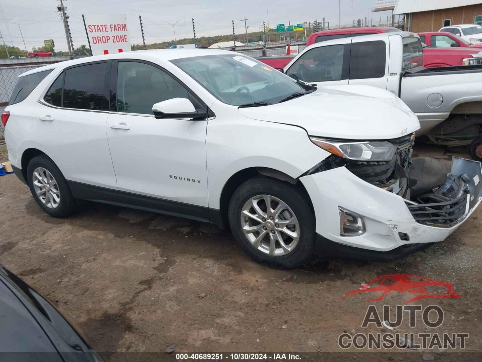 CHEVROLET EQUINOX 2019 - 3GNAXKEV5KL190200