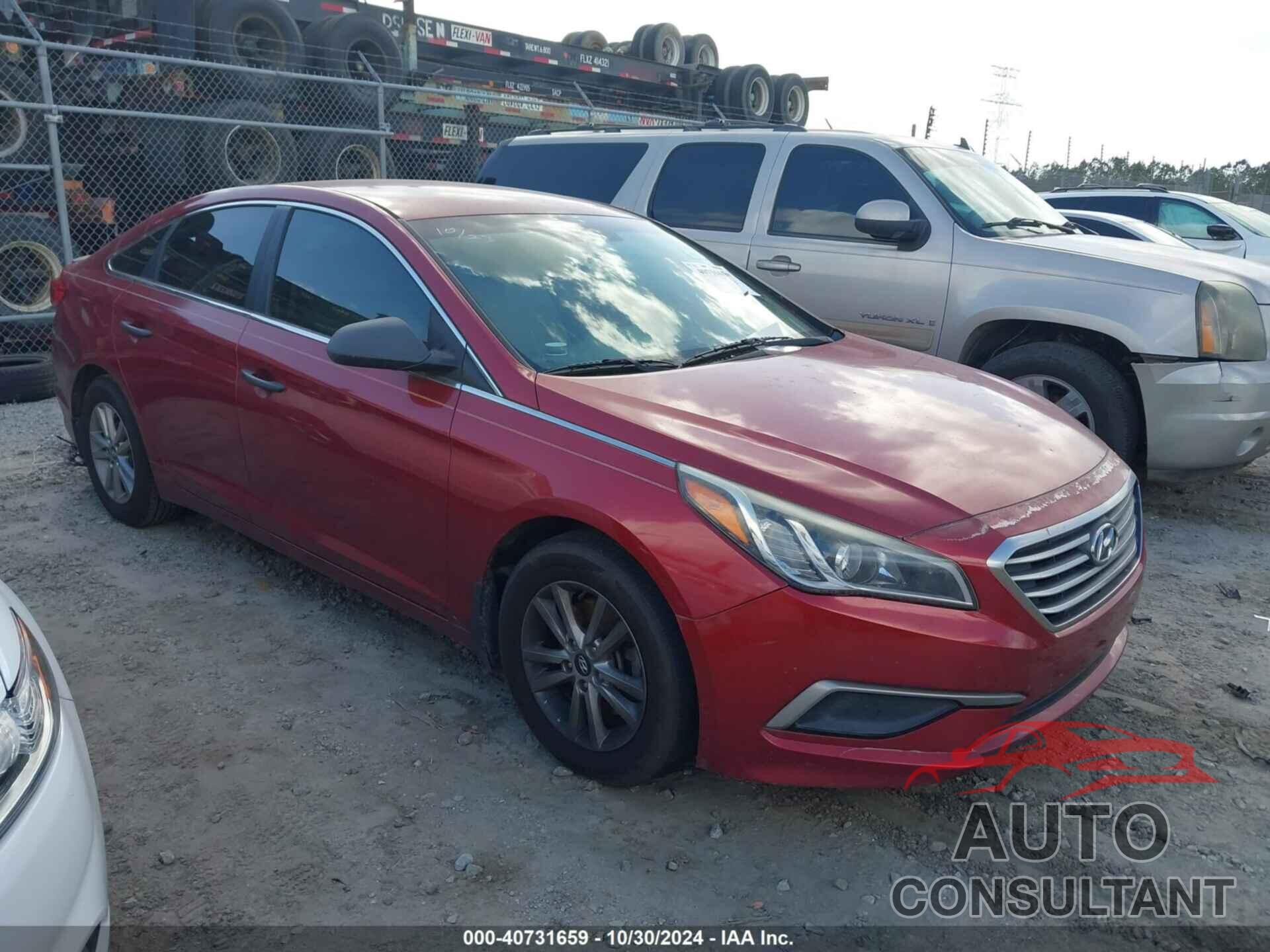HYUNDAI SONATA 2016 - 5NPE24AF7GH431006