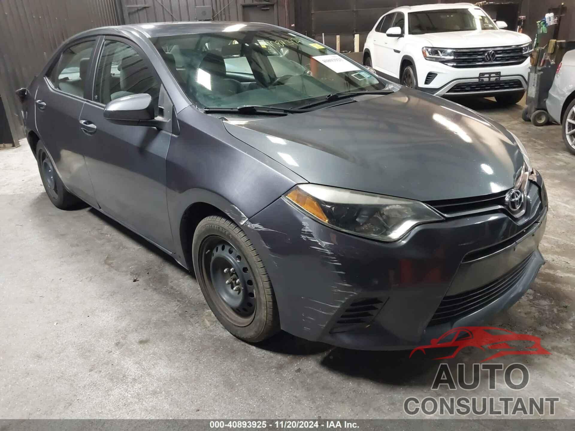 TOYOTA COROLLA 2016 - 2T1BURHE9GC698626