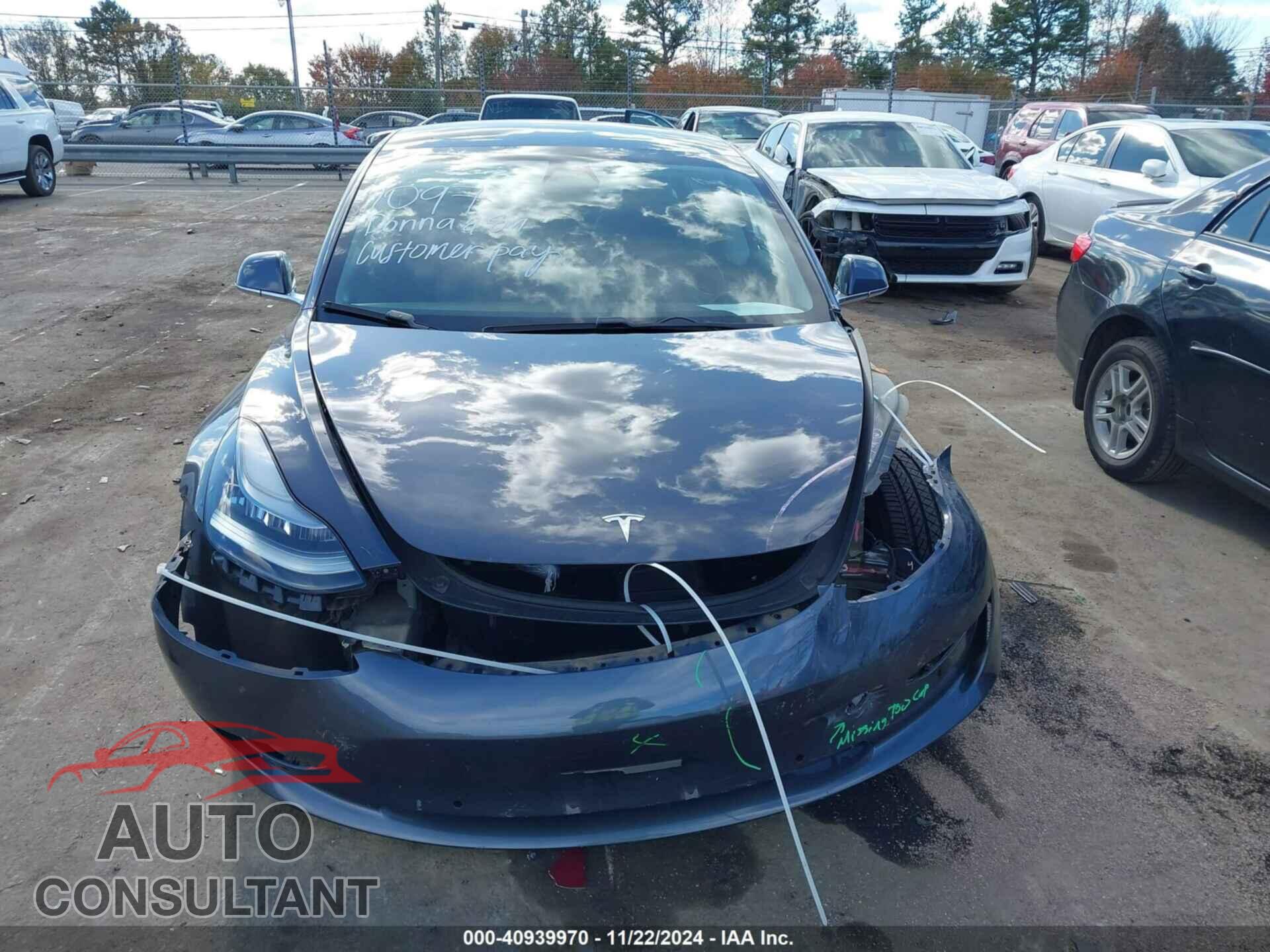 TESLA MODEL 3 2019 - 5YJ3E1EAXKF338192