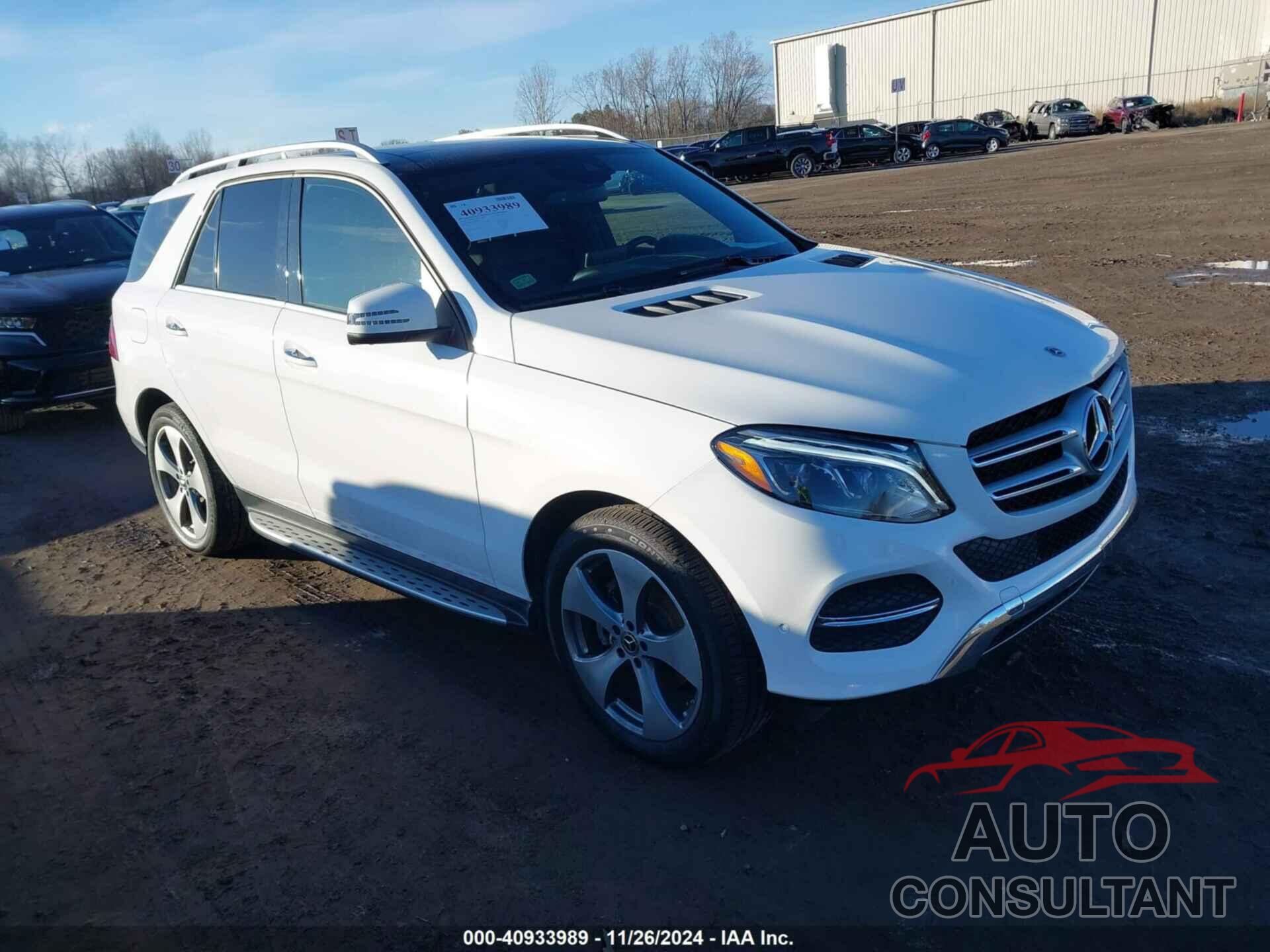 MERCEDES-BENZ GLE 350 2018 - 4JGDA5HB7JB141117