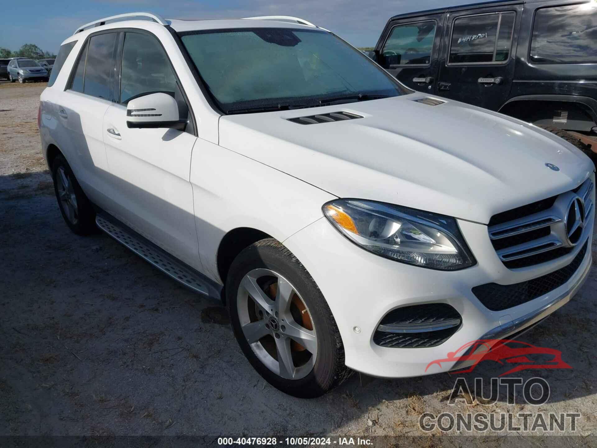 MERCEDES-BENZ GLE 2017 - 4JGDA5JB0HA934365