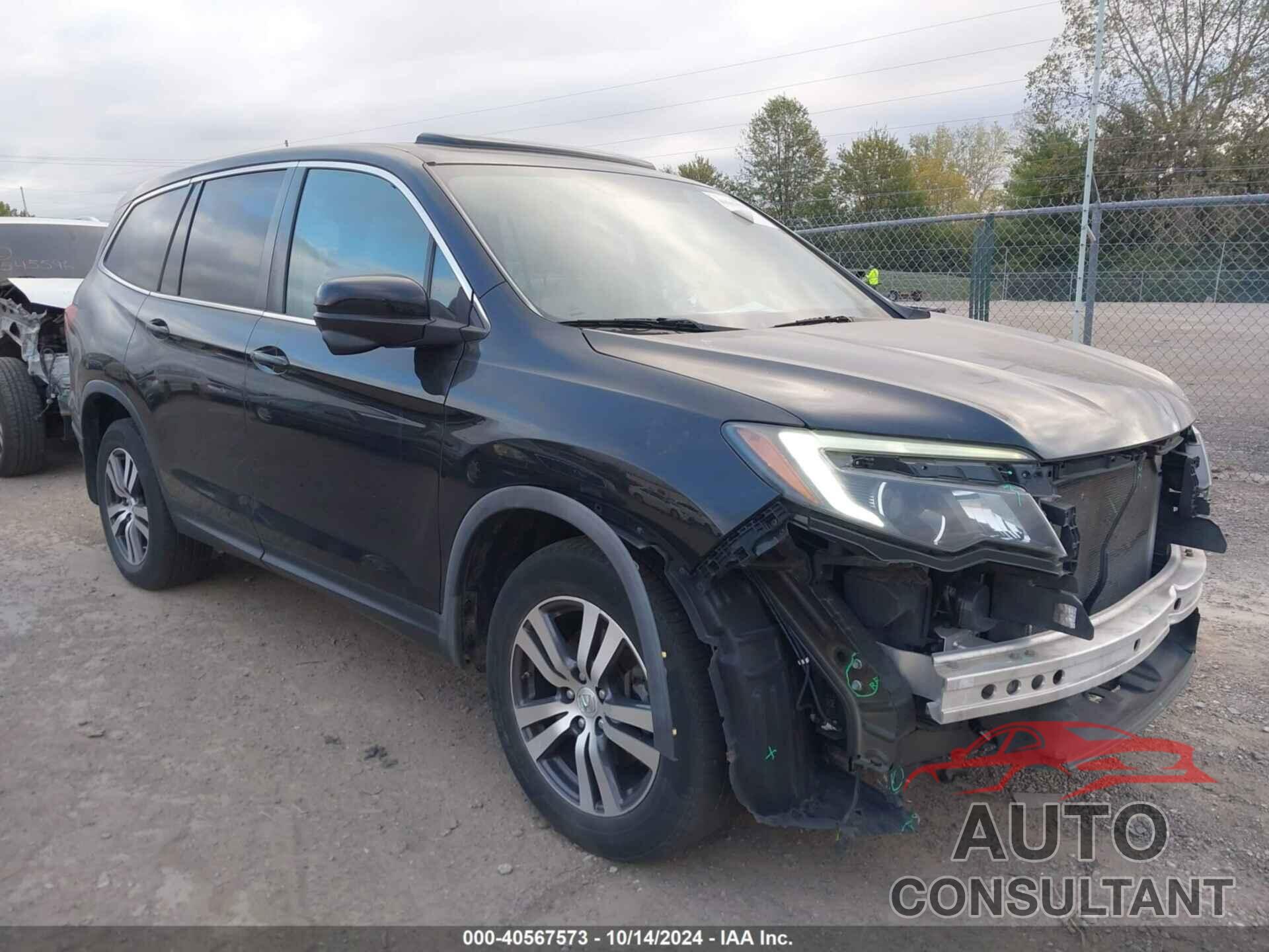 HONDA PILOT 2017 - 5FNYF5H51HB036436