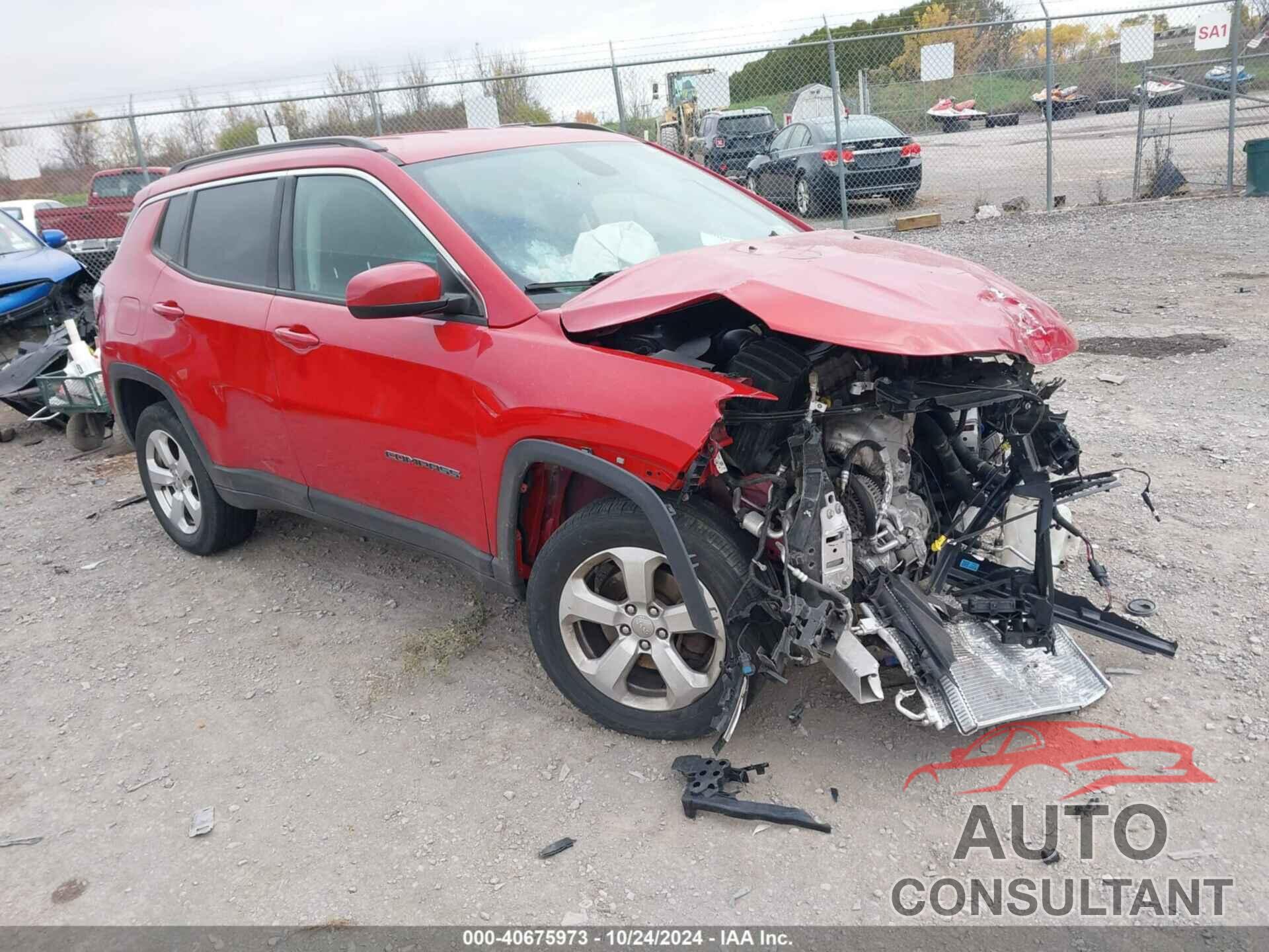 JEEP NEW COMPASS 2017 - 3C4NJDBB1HT646574