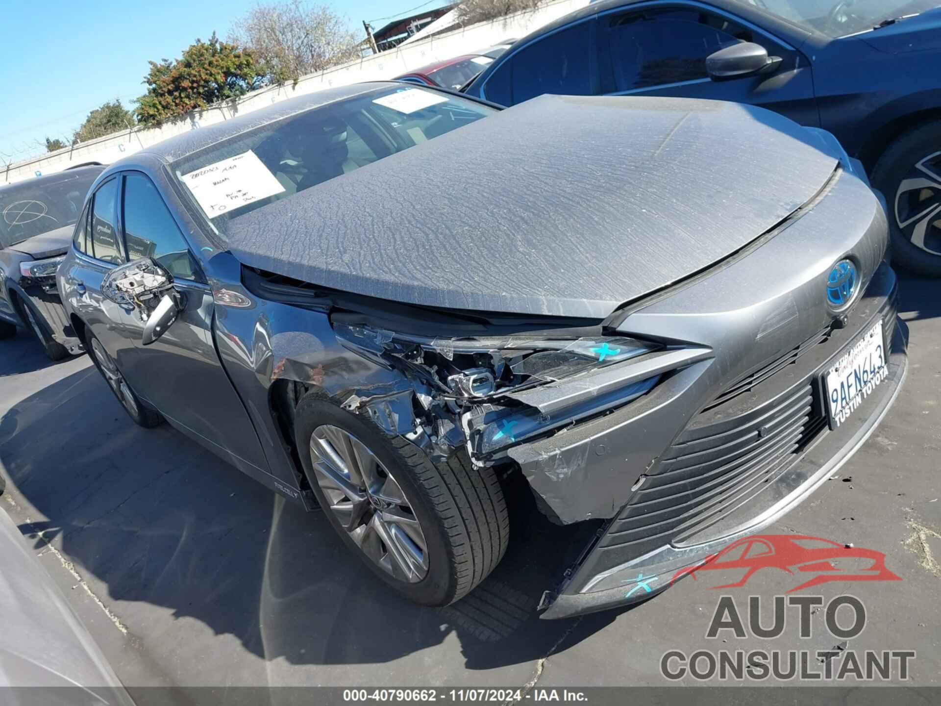 TOYOTA MIRAI 2022 - JTDAAAAA7NA004997